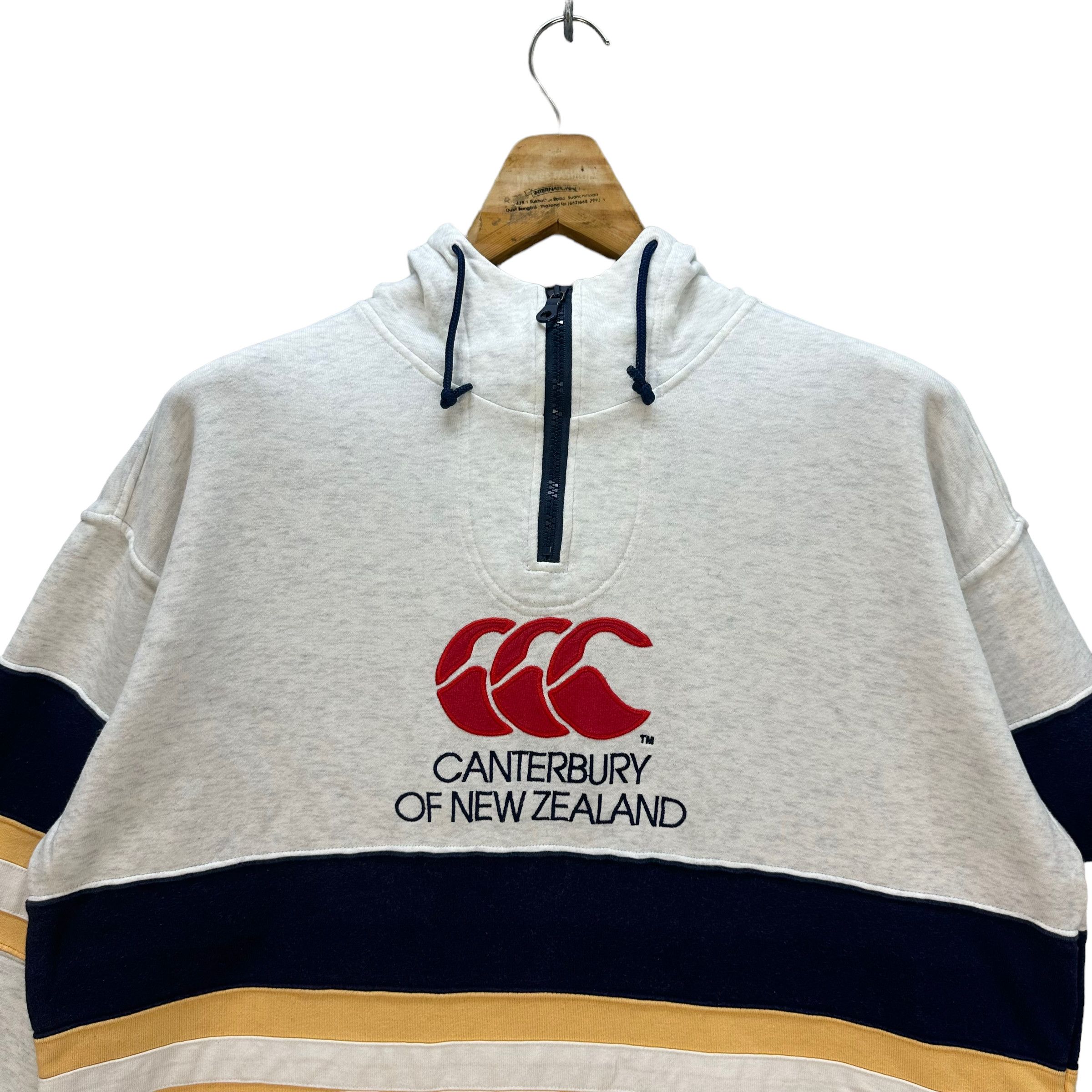 Canterbury of New Zealand CANTERBURY EMBROIDERY BIG LOGO PULLOVER HOODIES #8487-011 Size US L / EU 52-54 / 3 - 2 Thumbnail