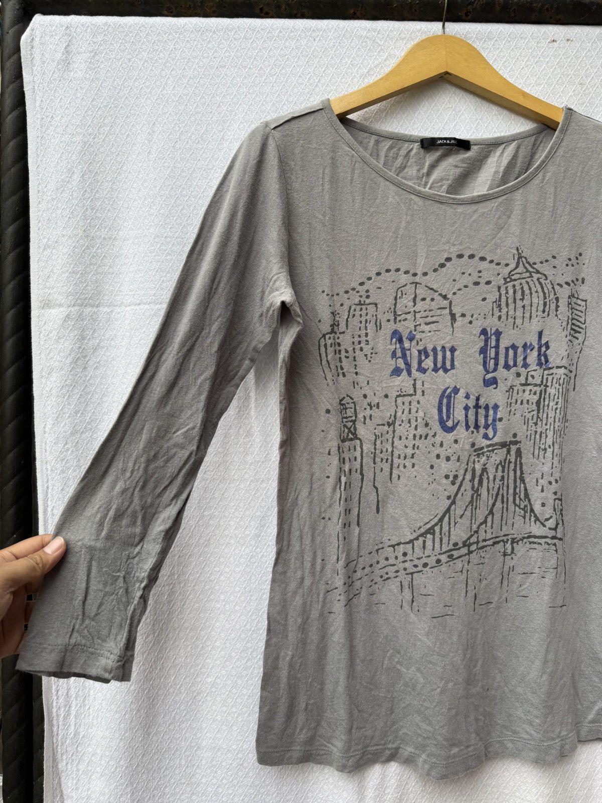 Japanese Brand 2000s - Jack&Jill New York City Graphic Vkei Style Size US M / EU 48-50 / 2 - 4 Thumbnail
