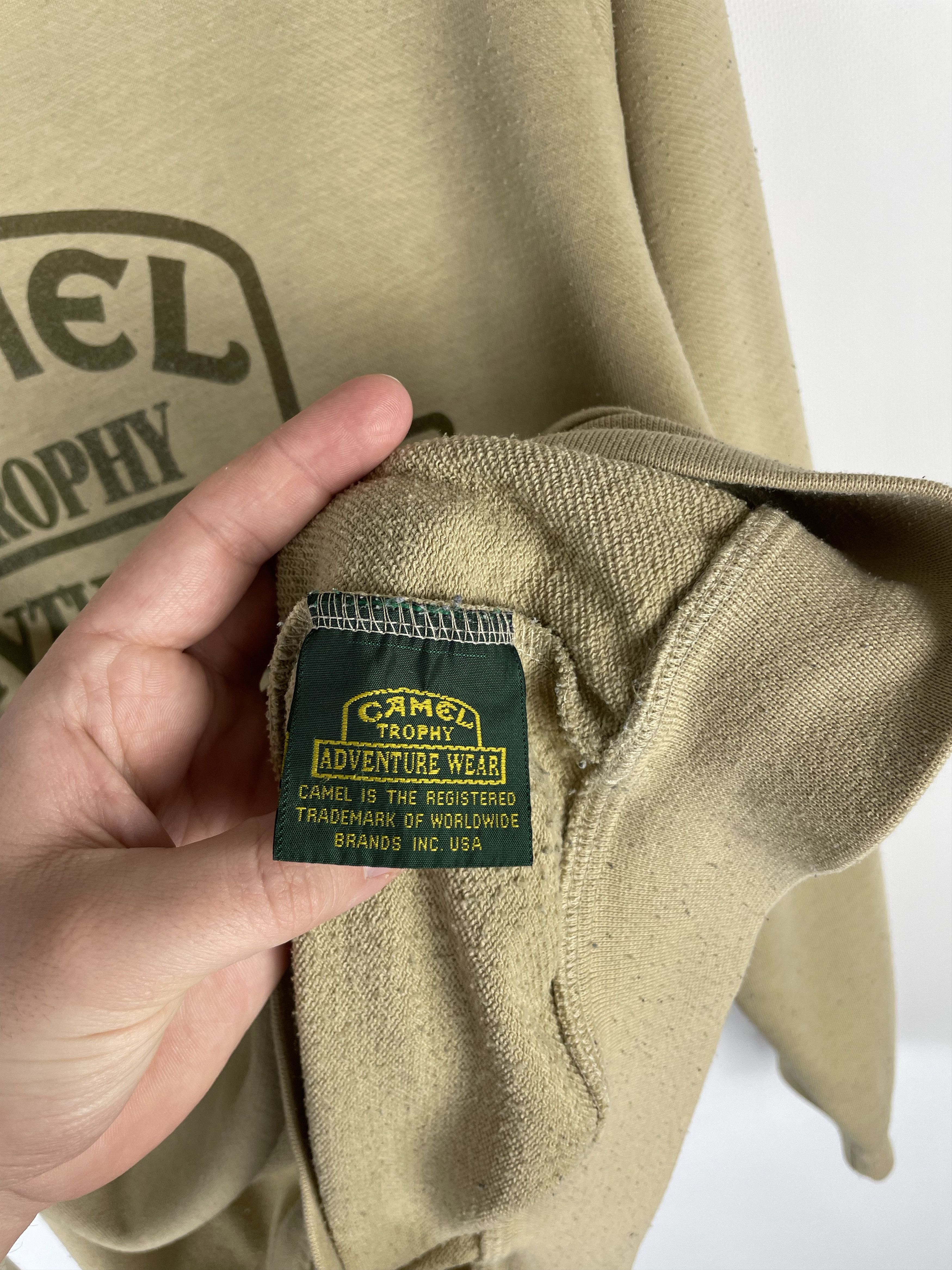 Camel × Vintage Vintage 90's CAMEL Sweatshirt Size US L / EU 52-54 / 3 - 7 Thumbnail