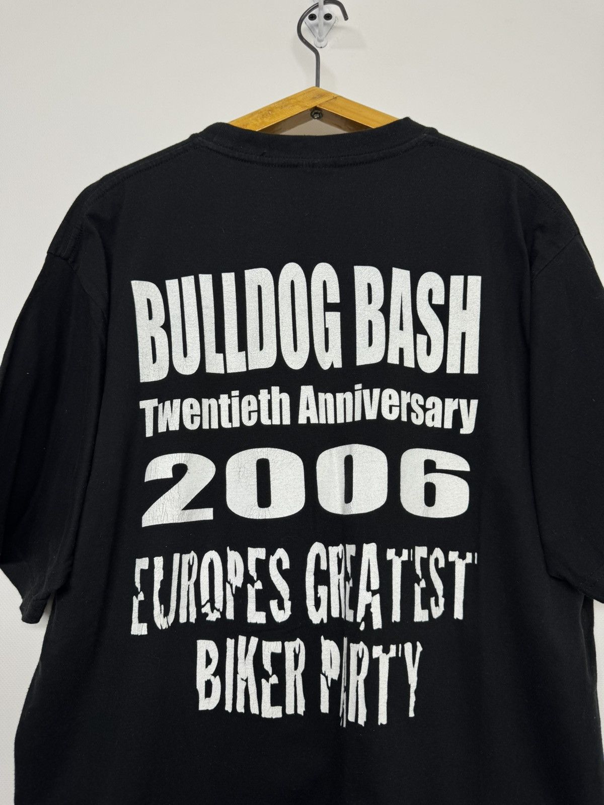 Jerzees Vintage Y2k T-Shirt Bulldog 2006 Size US M / EU 48-50 / 2 - 2 Thumbnail