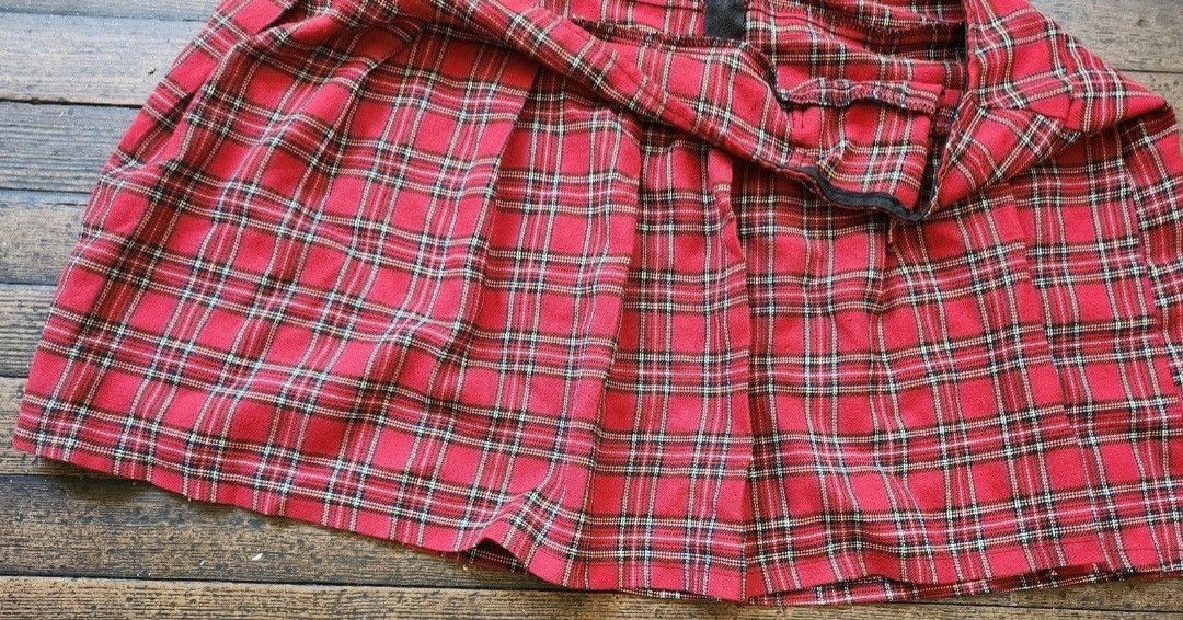 Lip Service Vintage Lip Service Gothic Plaid Miniskirt Size 42" / US 20 - 5 Thumbnail
