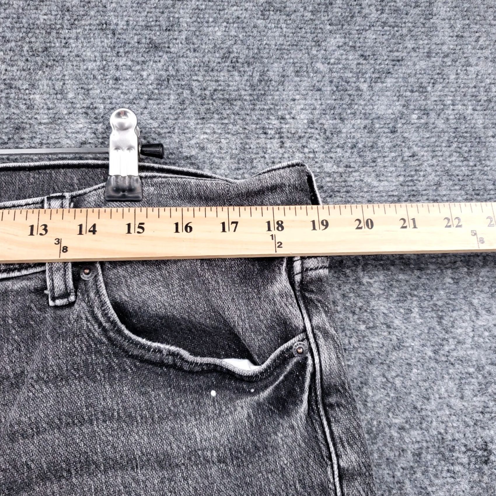 Pacsun Pacsun Jeans Womens 36 Gray Slim Boot High Rise Stretch Distressed Zip Fly Denim Denim Jeans Slim Bootcut Gray PacSun Women 36 Regular Size Size 25" / US 0 / IT 36 - 7 Thumbnail