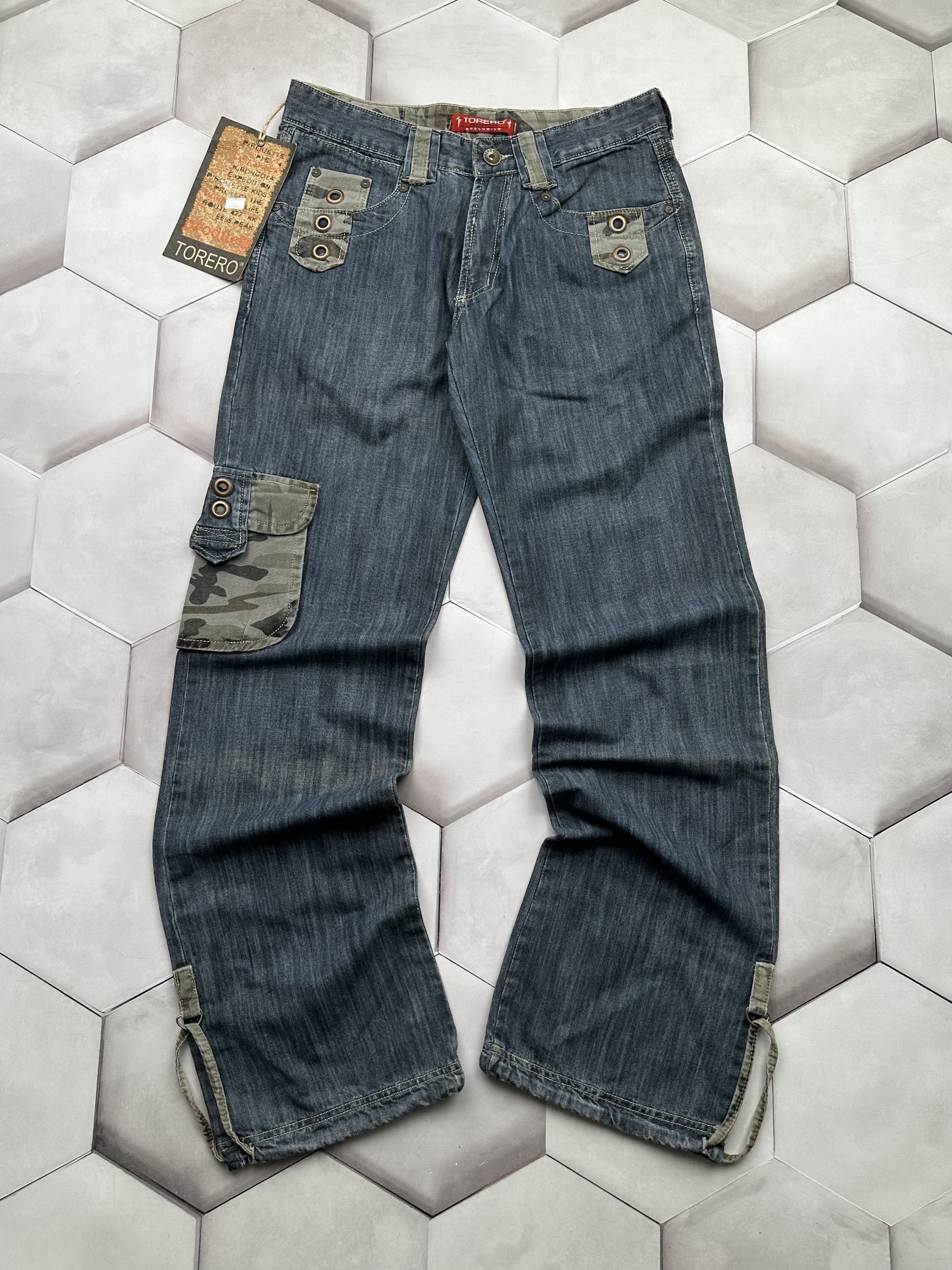 image of Avant Garde x Vintage Wide Jeans in Blue, Men's (Size 32)