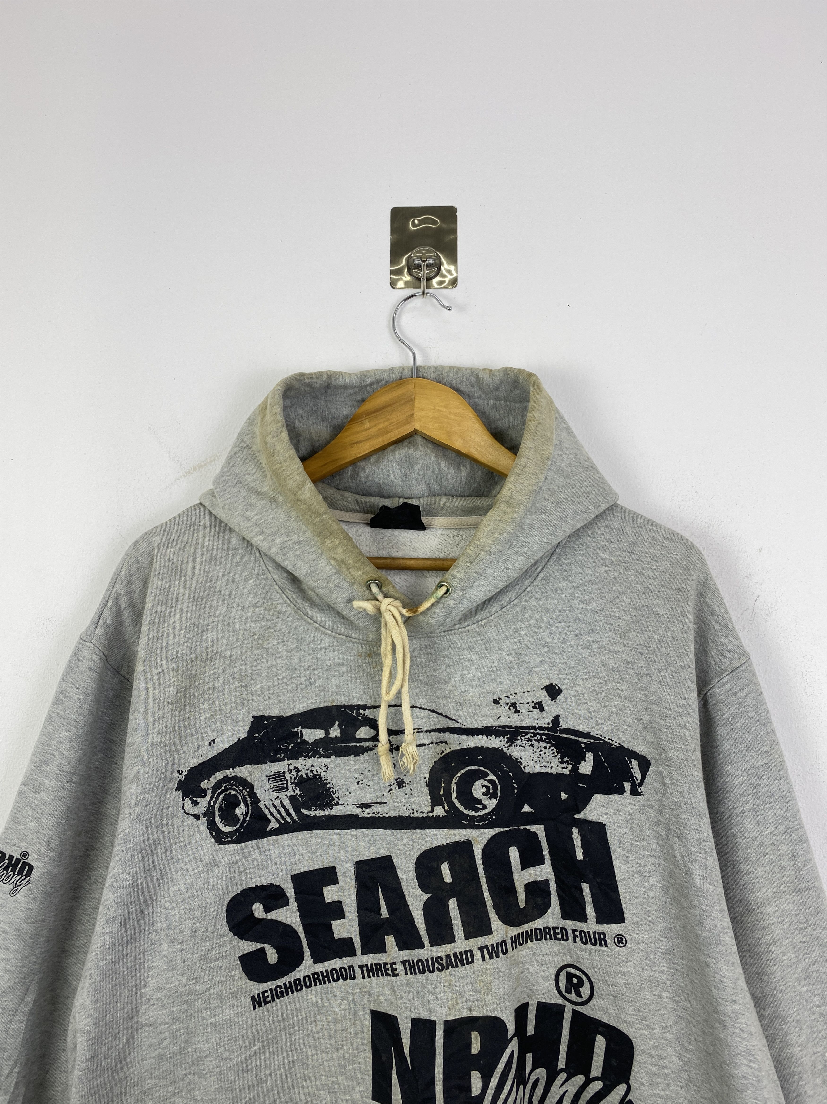 Neighborhood Vintage The NBHD Pullover Hoodie Sweatshirt SH0214 Size US XL / EU 56 / 4 - 2 Thumbnail