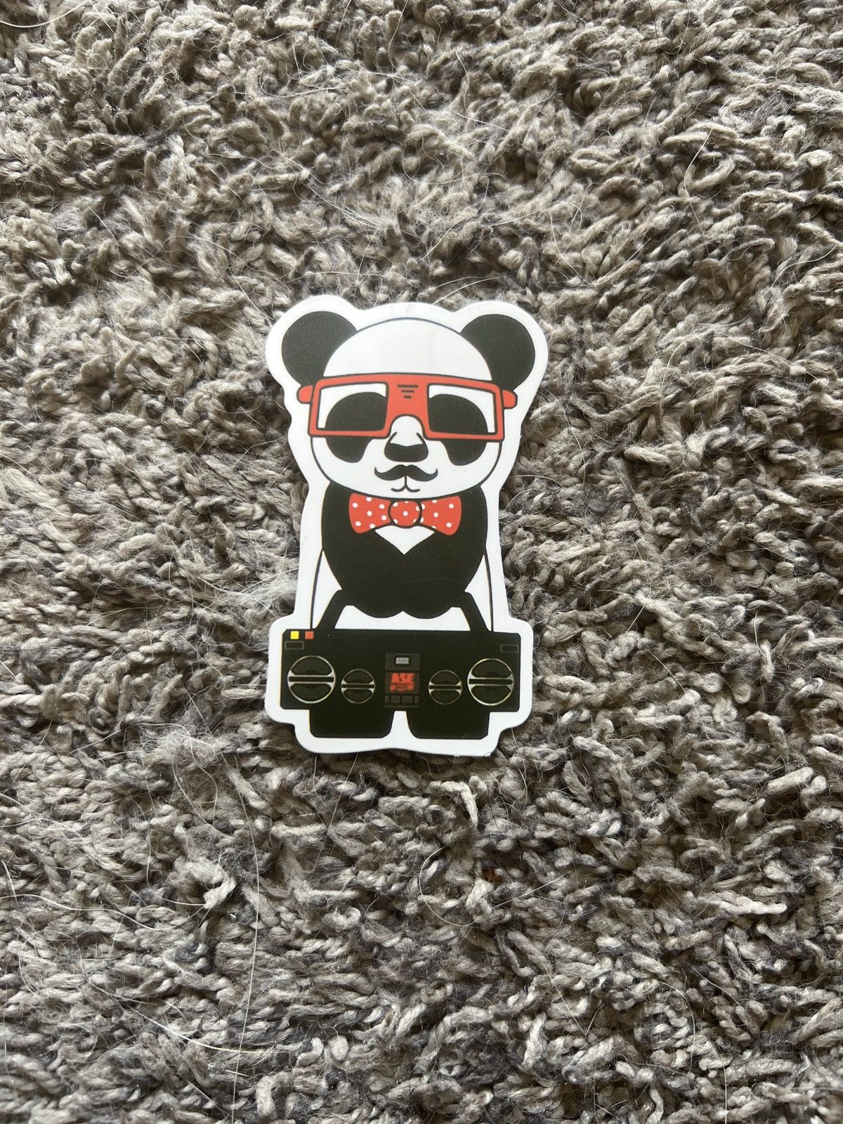 Hypebeast Panda With Boombox Sticker Size ONE SIZE - 1 Thumbnail