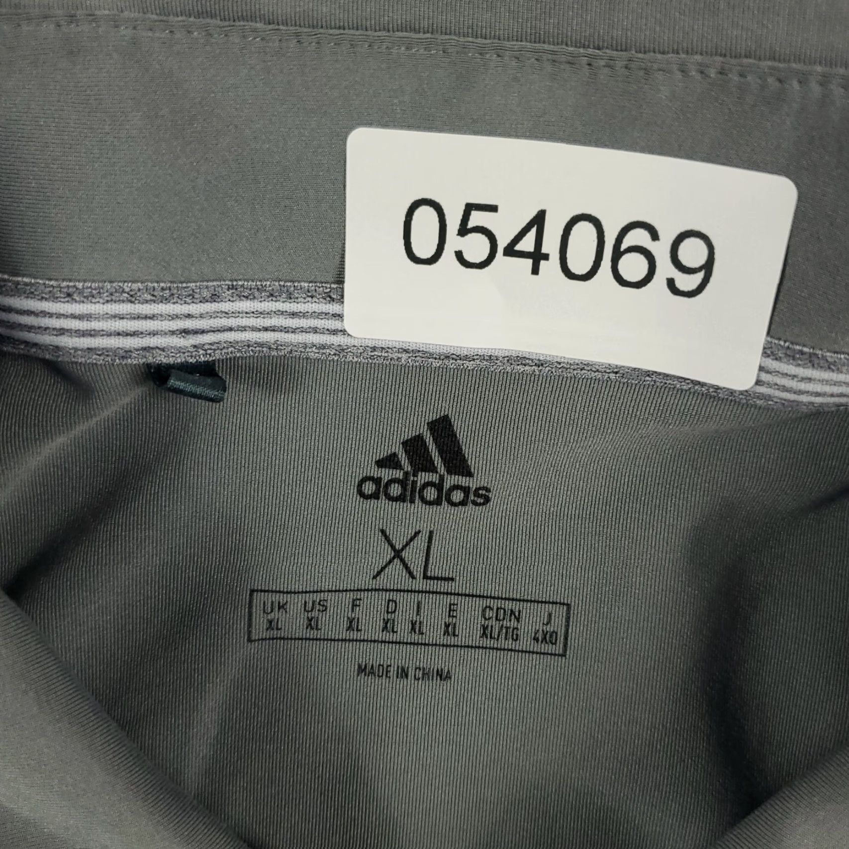 Adidas Adidas Polo Shirt Mens XL Blue Gray Golf Casual Short Sleeve Polo Size US XL / EU 56 / 4 - 6 Thumbnail