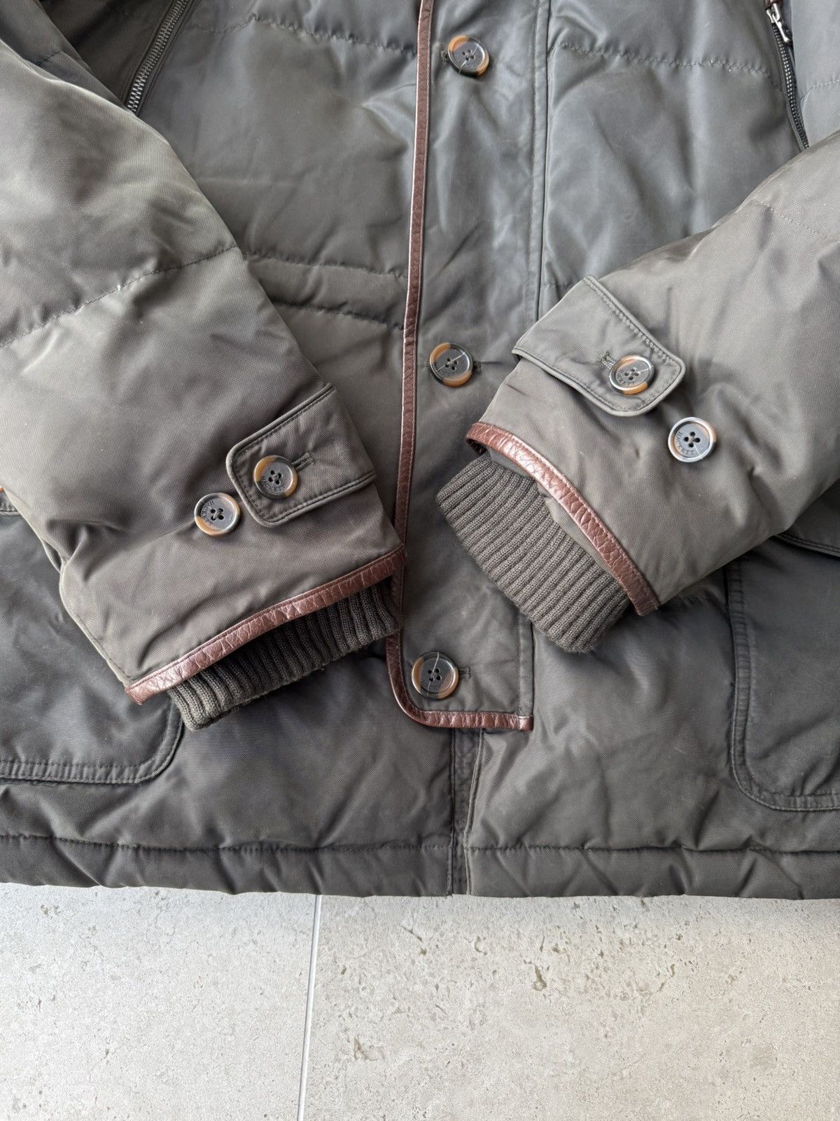Hackett HACKETT LONDON PARKA PUFFER JACKET OLIVE Size US XXL / EU 58 / 5 - 3 Thumbnail
