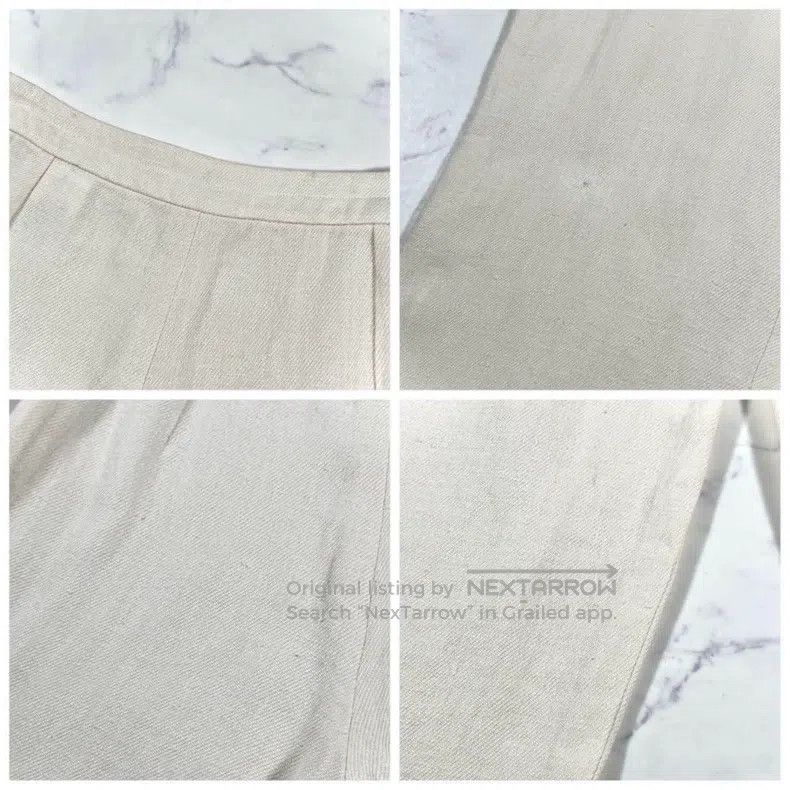 Hermes Hermes Linen casual pants Size 25" / US 0 / IT 36 - 9 Thumbnail