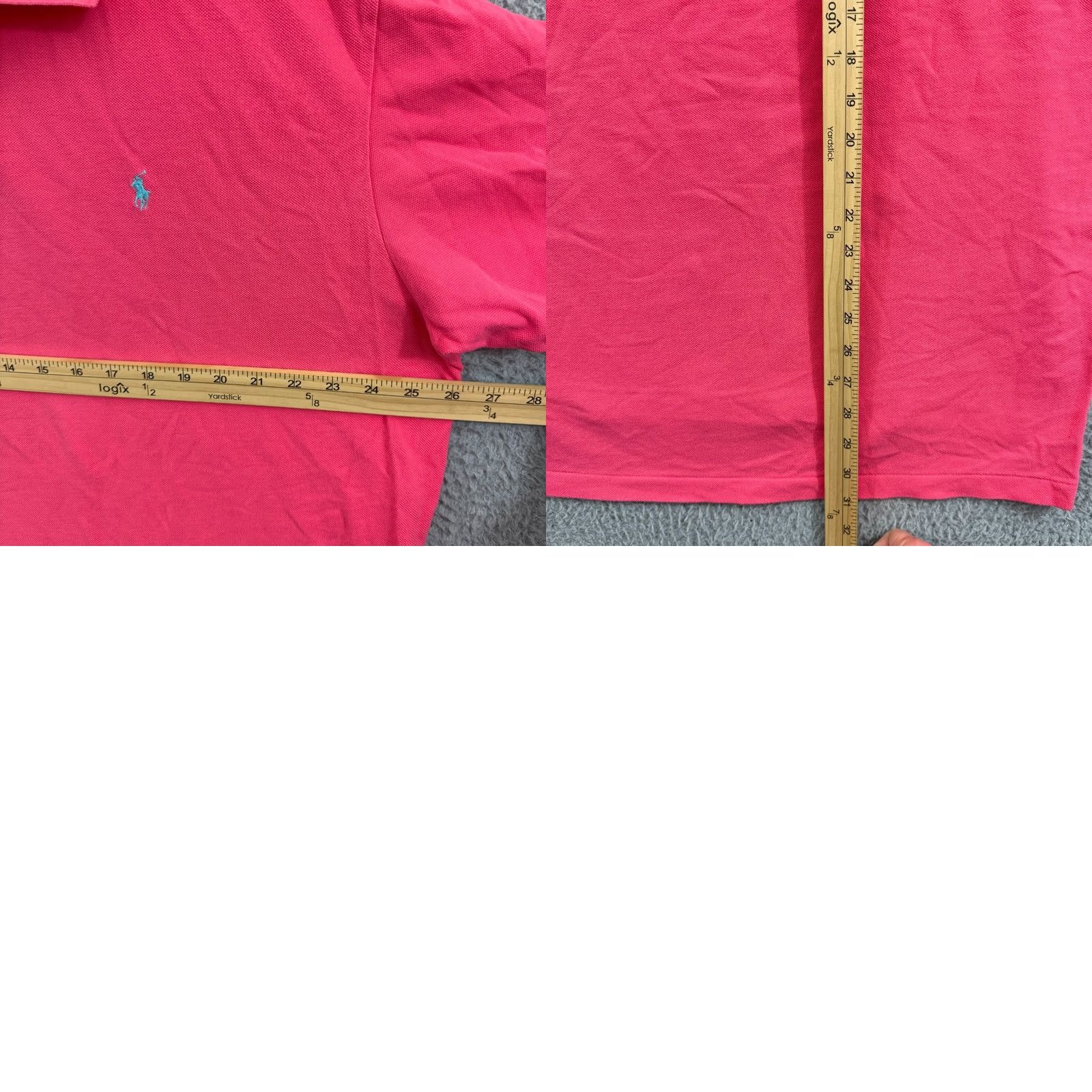 Ralph Lauren Polo Ralph Lauren Shirt Mens 2XL Pink Short Sleeve Pony Button Golf Preppy Knit Size US XXL / EU 58 / 5 - 8 Thumbnail