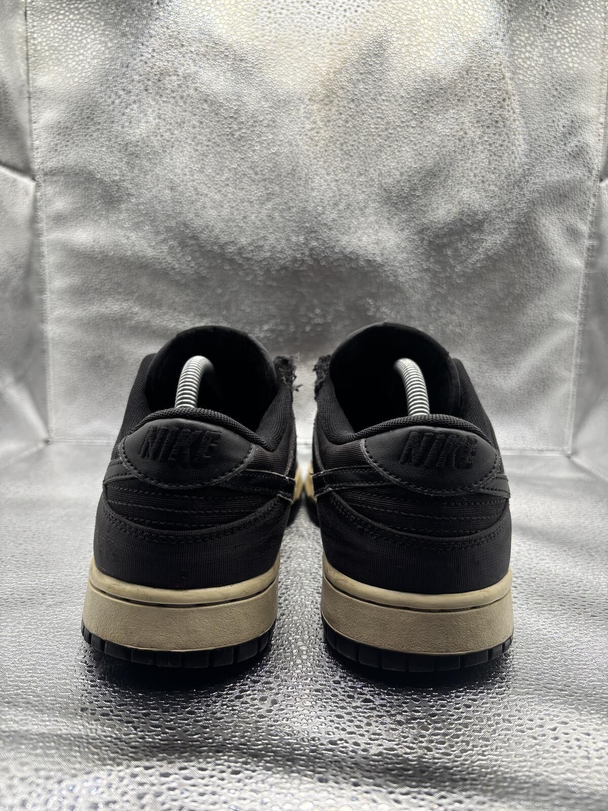 Nike Nike dunk low black Canvas Size US 9 / EU 42 - 4 Thumbnail