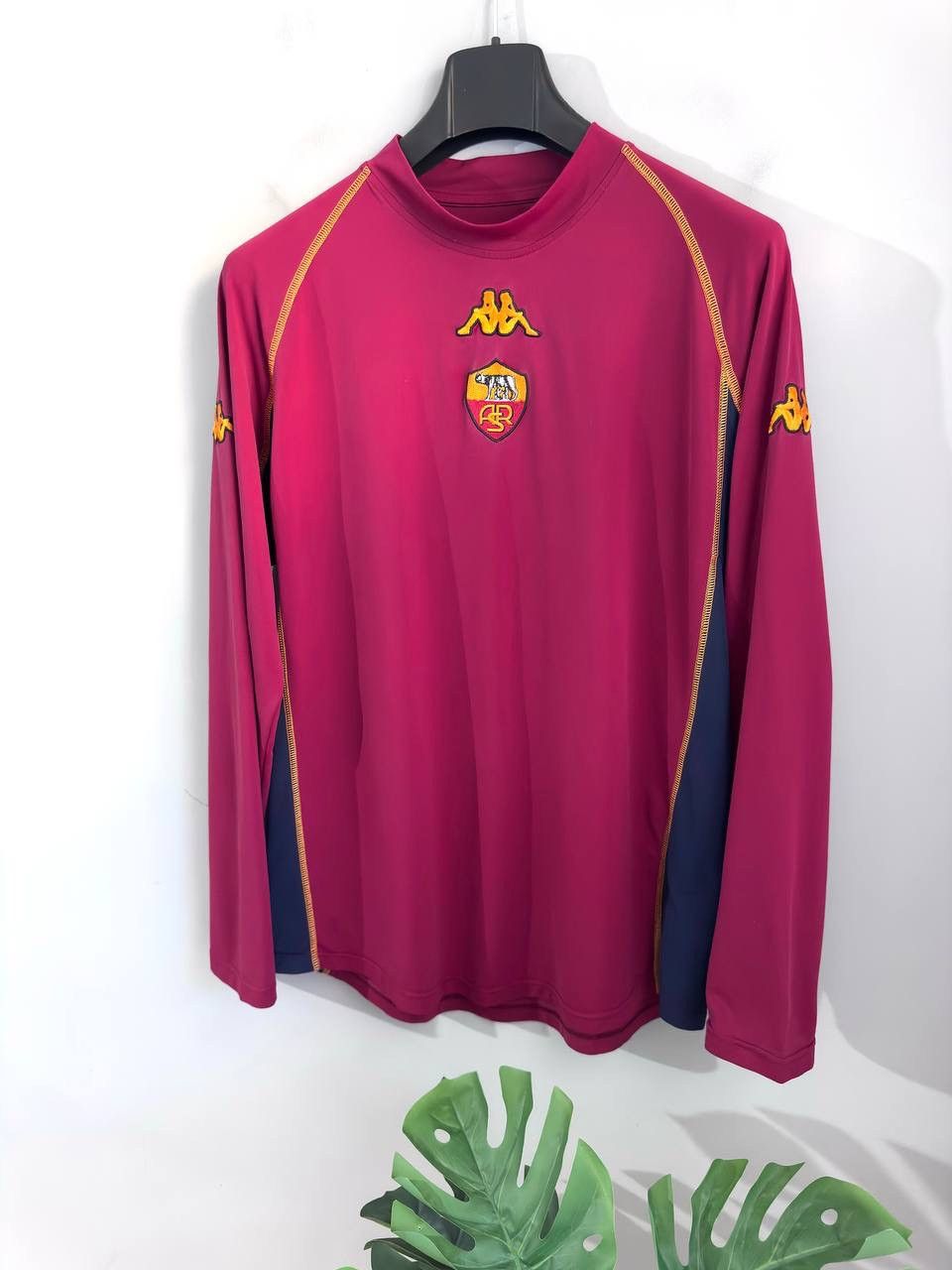 Kappa Vintage Kappa Roma AS 2002/03 Soccer Training Long Sleeve M Size US M / EU 48-50 / 2 - 2 Thumbnail