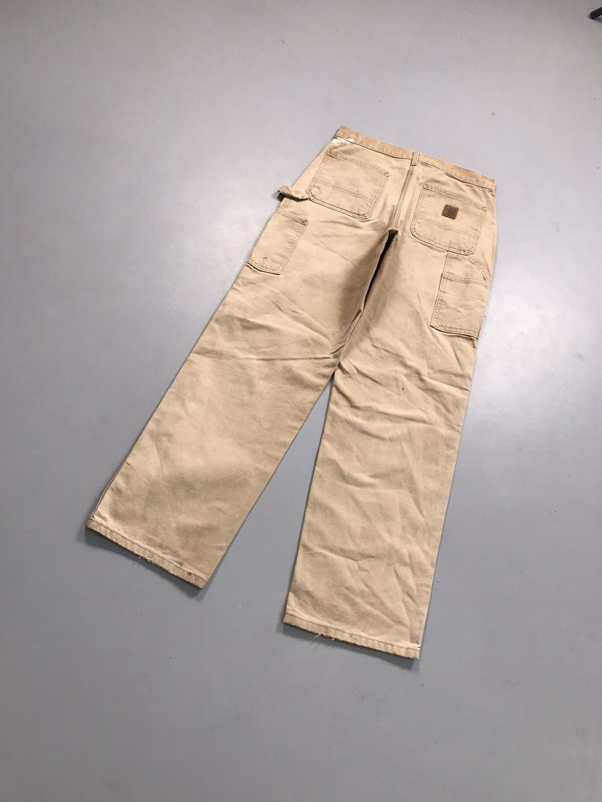 Carhartt Vintage Carhartt B11 BRN carpenter workwear denim Size US 32 / EU 48 - 10 Thumbnail
