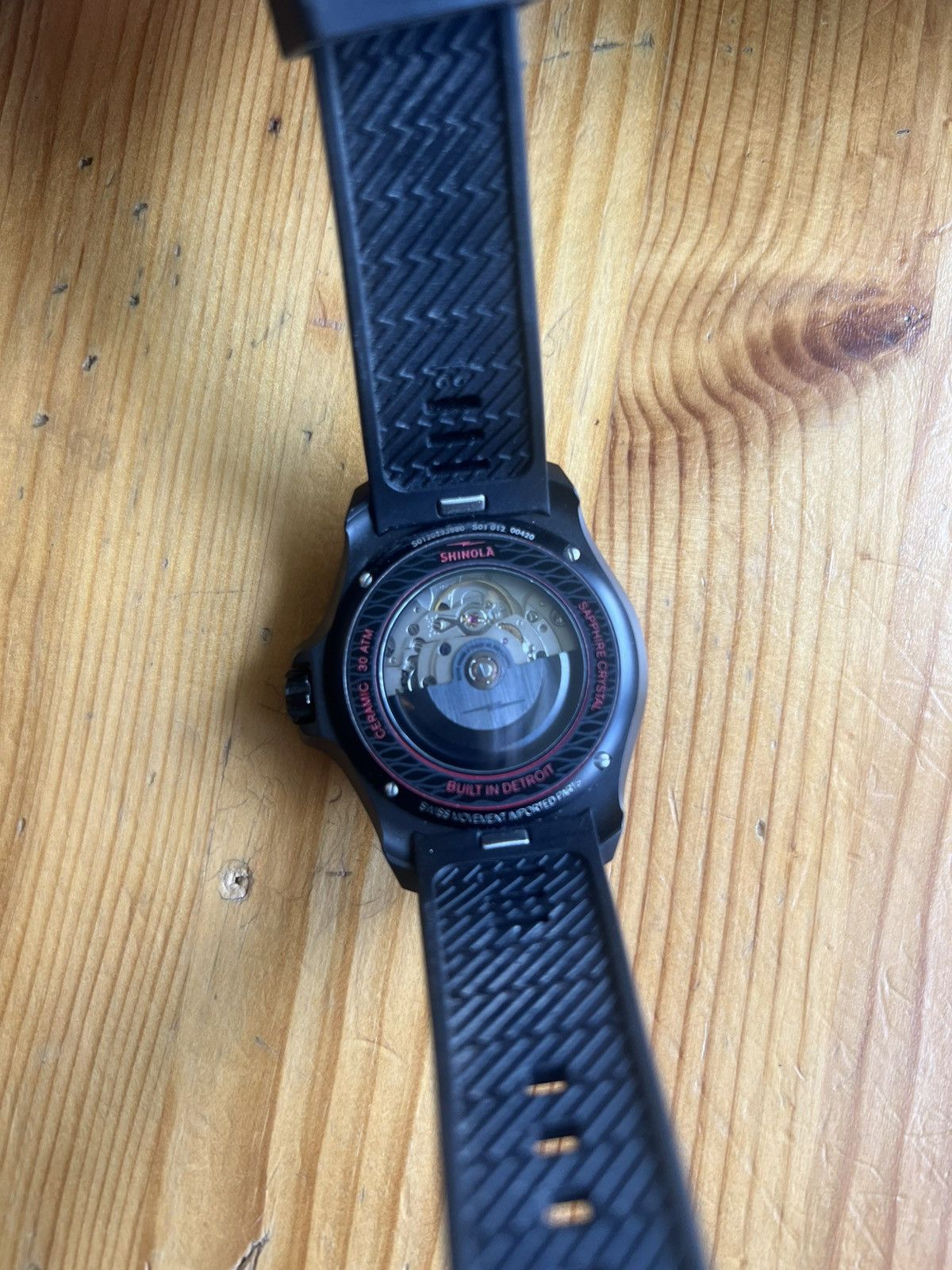 Shinola Ceramic Monster Automatic 43mm SW200-1 Size ONE SIZE - 5 Thumbnail