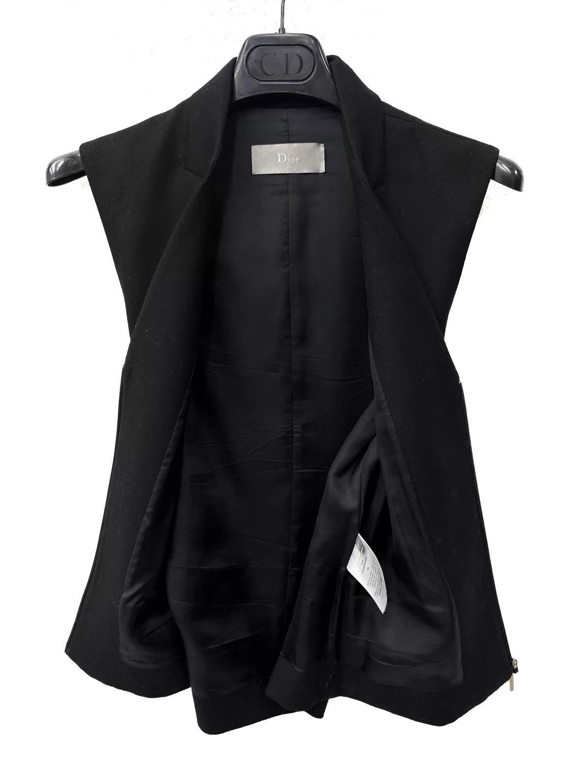 Dior Dior Homme 13AW Heavy Wool-Cashmere Zip Vest Size US S / EU 44-46 / 1 - 2 Thumbnail