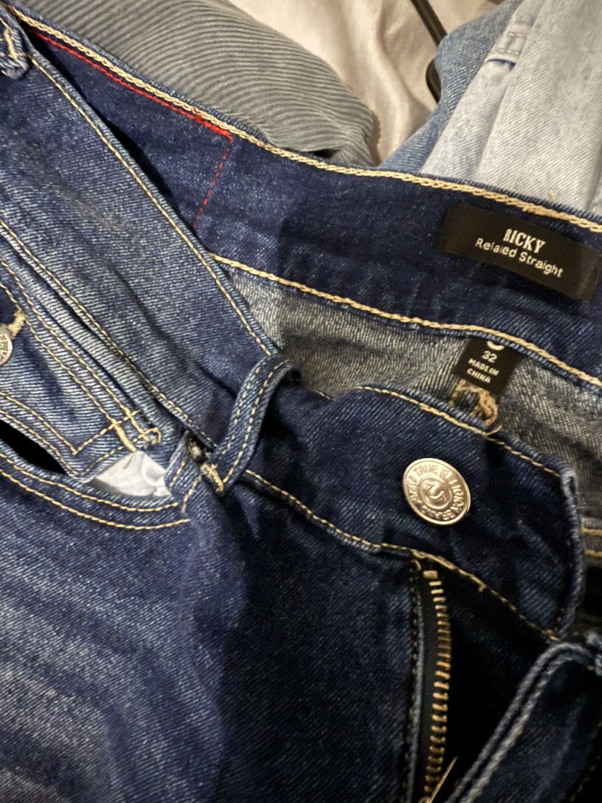 True Religion true religion straight leg jeans Size US 32 / EU 48 - 3 Thumbnail