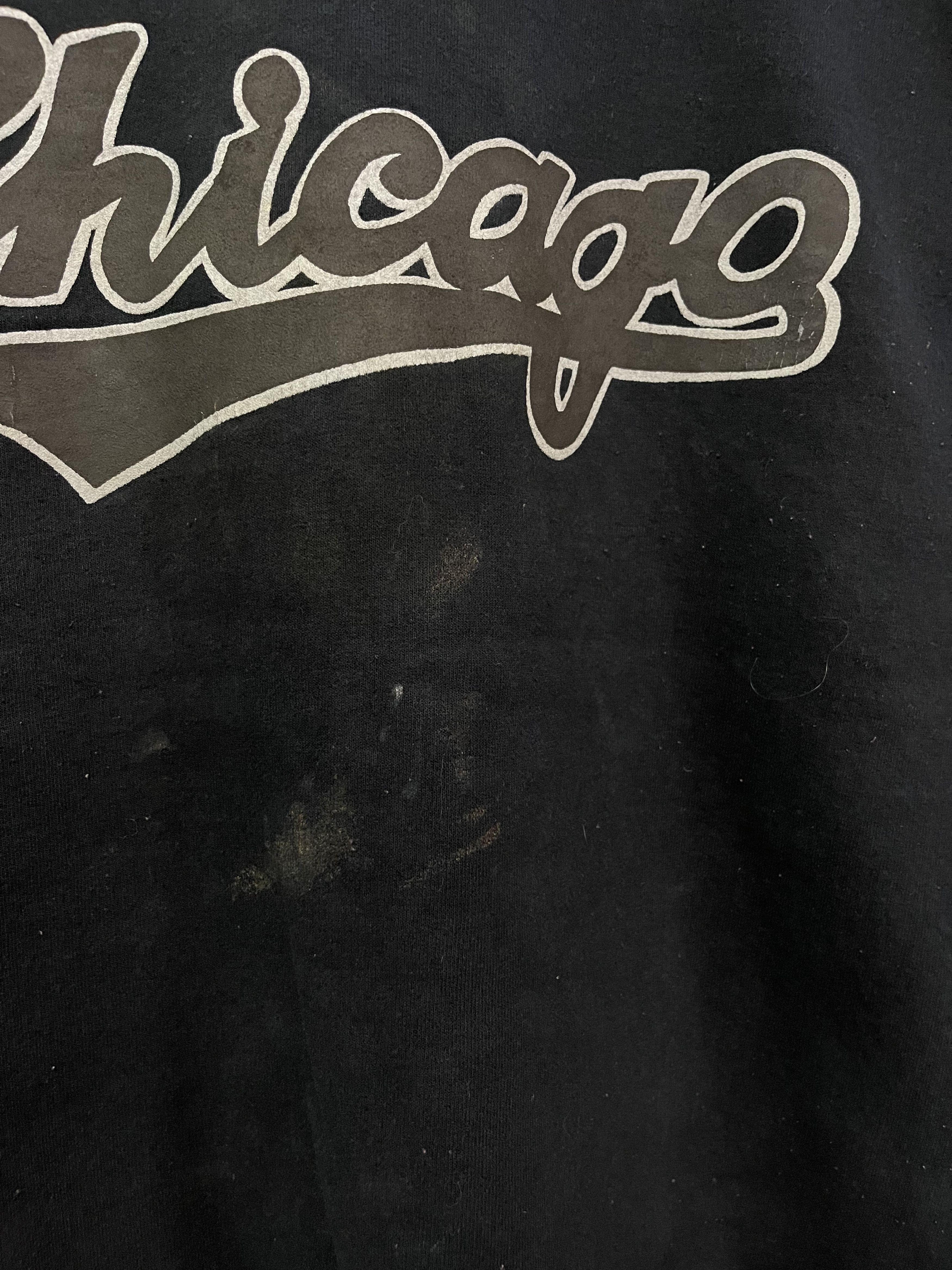 Gildan × Vintage Vintage Chicago Spellout Crewneck Sweatshirt Size US XL / EU 56 / 4 - 3 Thumbnail