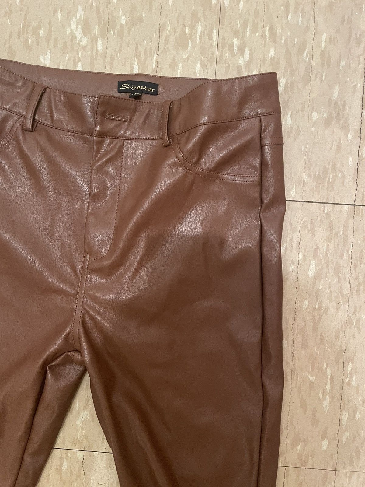 Other Shine star leather pants size medium Size 24" / US 00 / IT 34 - 4 Thumbnail