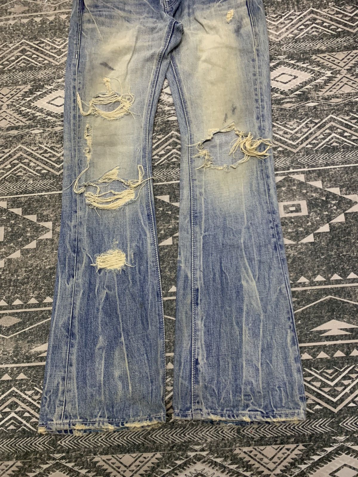 Murder License 90s VANQUISH x MURDER LICENSE FLARE MUDMAX PANT Size US 30 / EU 46 - 3 Thumbnail