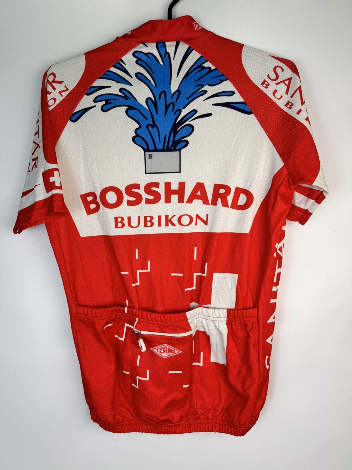 Vintage Vintage tzamo cycling jersey and shorts set Swiss shirt Size US S / EU 44-46 / 1 - 2 Thumbnail