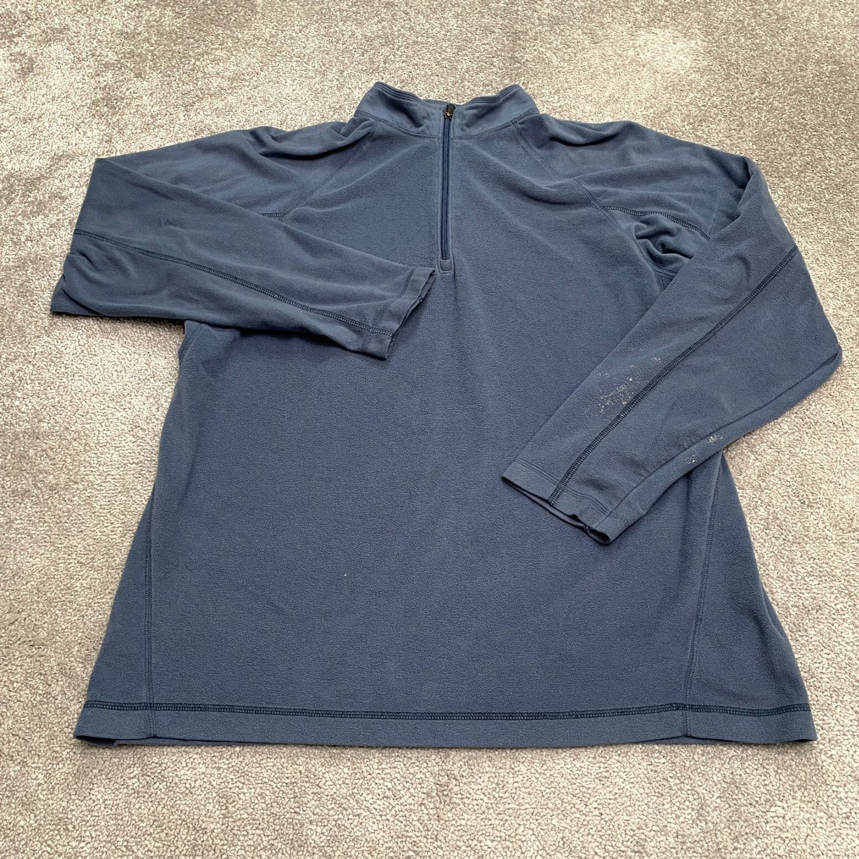 Vintage Columbia Jacket Fleece 1/4 Zip Klamath Range Mens XL Blue Lightweight Mid-Length Outdoors, Hiking, Travel, Activewear, Casual, Regular Fit"> Size US XL / EU 56 / 4 - 2 Thumbnail