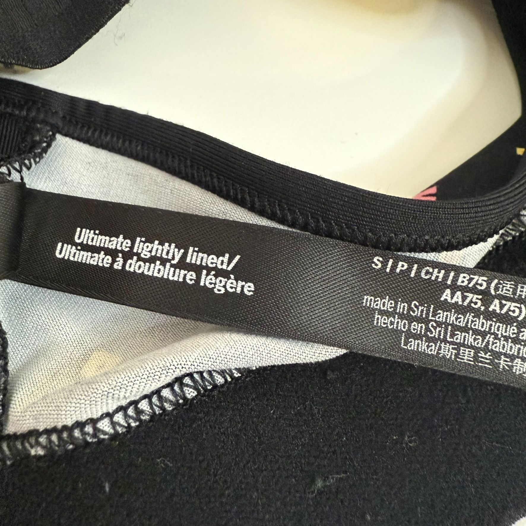 Pink Pink Active Lightly Lined Sports Bra Adjustable Straps & Col Size ONE SIZE - 4 Thumbnail