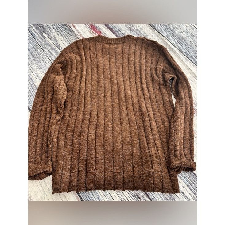 Other Vintage Wiznit 100% Baby Alpaca Wool Men's Ribbed Crewneck S Size XL / US 12-14 / IT 48-50 - 4 Thumbnail