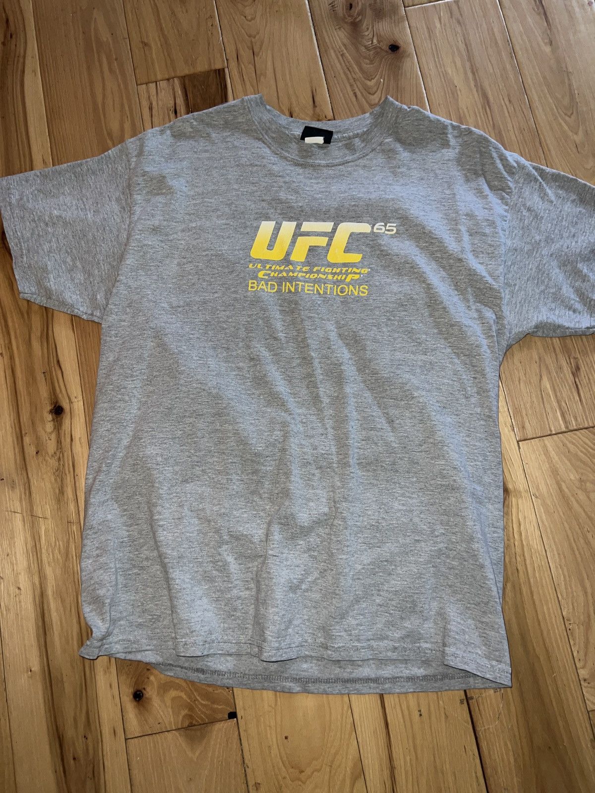 UFC UFC 65 “bad intentions” t shirt Hughes versus St Pierre Size US L / EU 52-54 / 3 - 3 Thumbnail