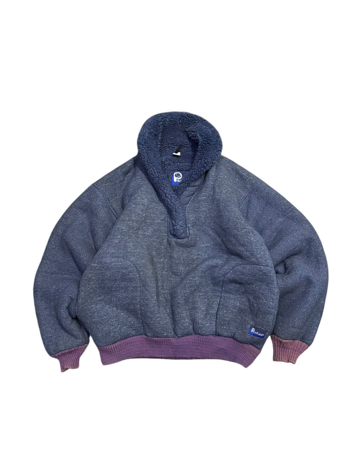 Penfield Vintage 90s Penfield Boa Fleece Pullover Size US M / EU 48-50 / 2 - 1 Thumbnail