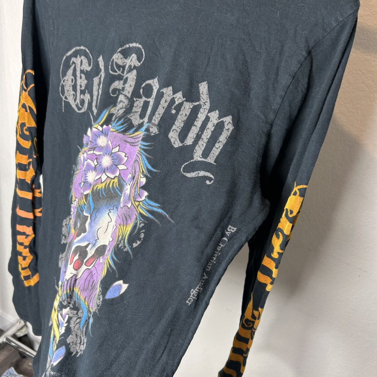 Ed Hardy Ed hardy tattoo black long sleeve tee shirt large Size US L / EU 52-54 / 3 - 4 Thumbnail