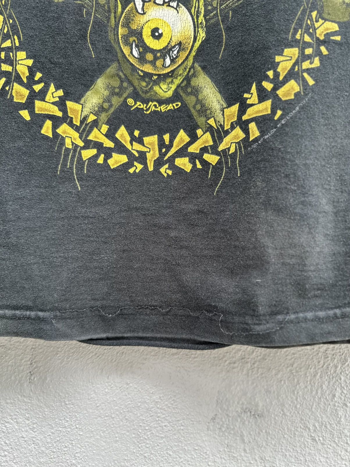 Band Tees Vintage Metallica Pushead No Leaf Clover Promo Faded Tee Size US S / EU 44-46 / 1 - 6 Thumbnail