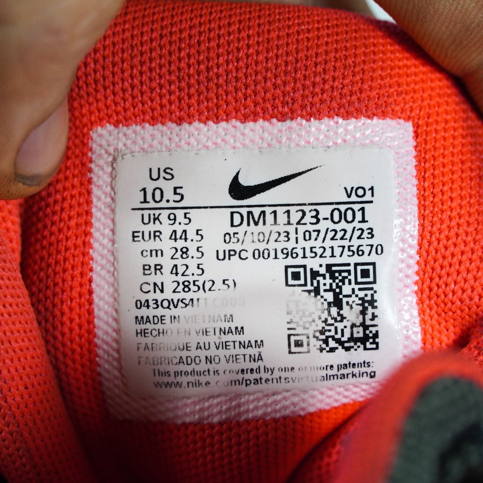 Nike Nike Lebron Witness 7 Bright Crimson Alligator Red Mens 10.5 Size US 10.5 / EU 43-44 - 10 Thumbnail