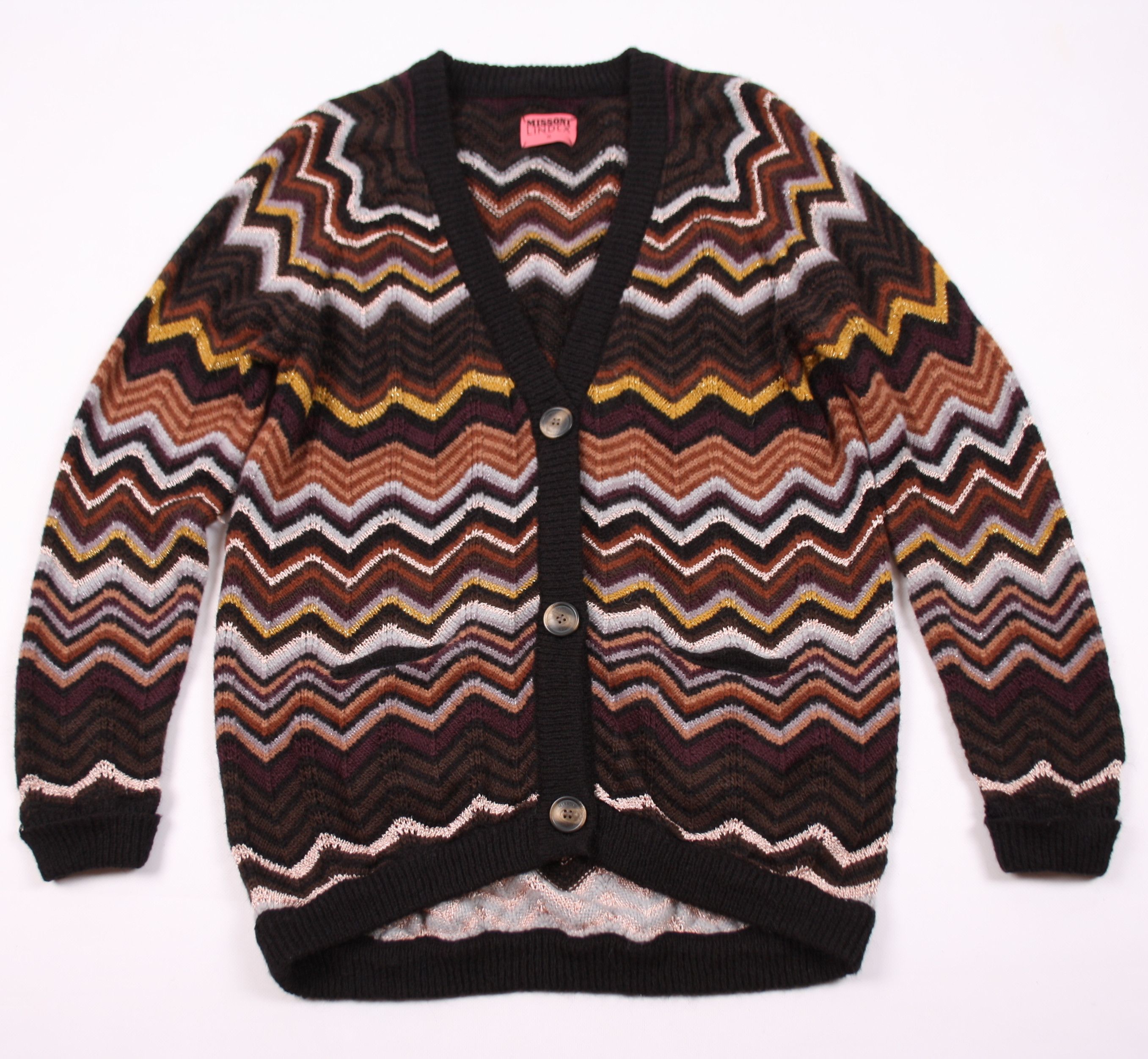 Missoni Missoni Lindex Multicolor Cardigan Knit Size M / US 6-8 / IT 42-44 - 1 Thumbnail