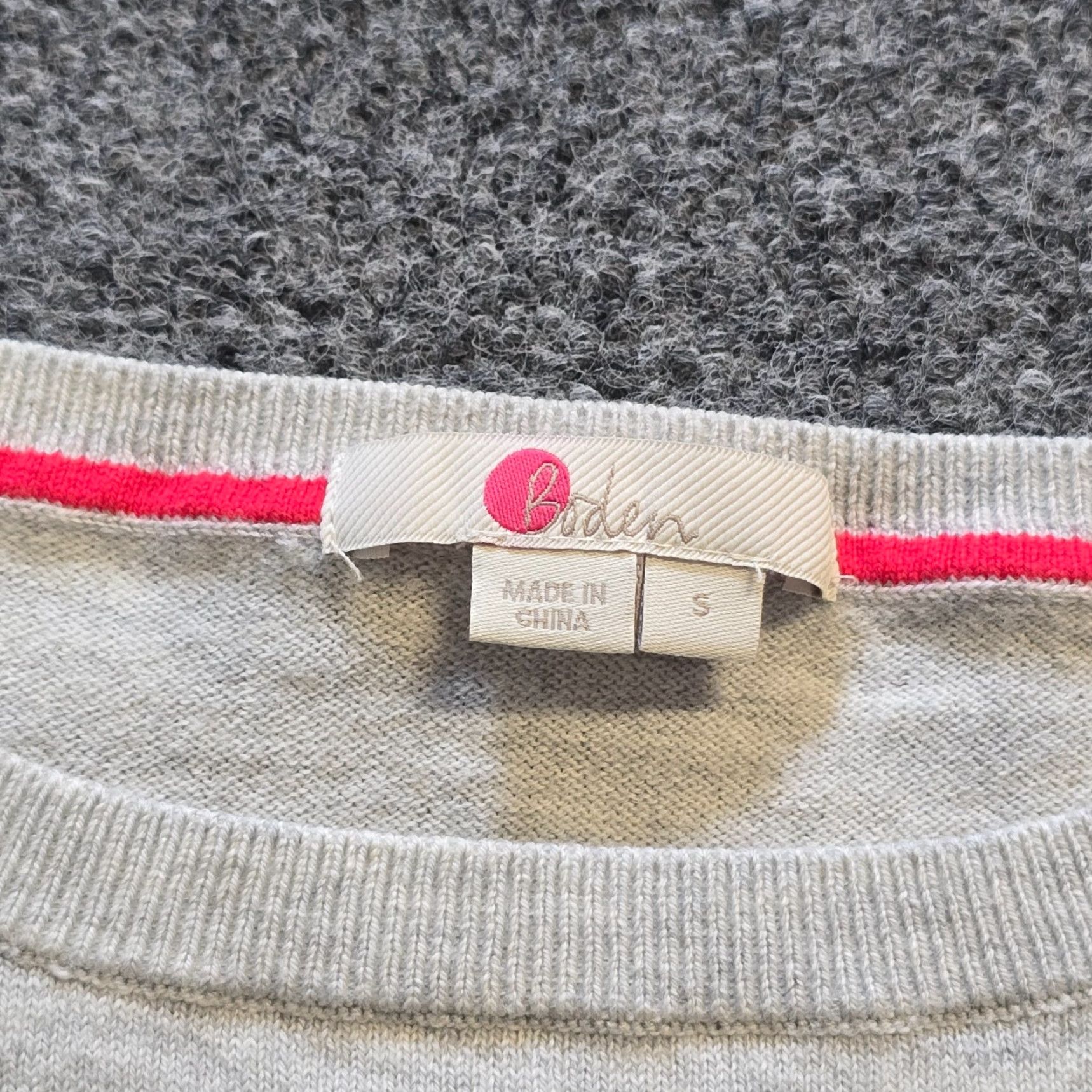 Boden Boden Sweater Women Size S Gray Wool Blend Puff Long Sleeve Pullover Casual Capsule Winter Fall Spring Size S / US 4 / IT 40 - 4 Thumbnail