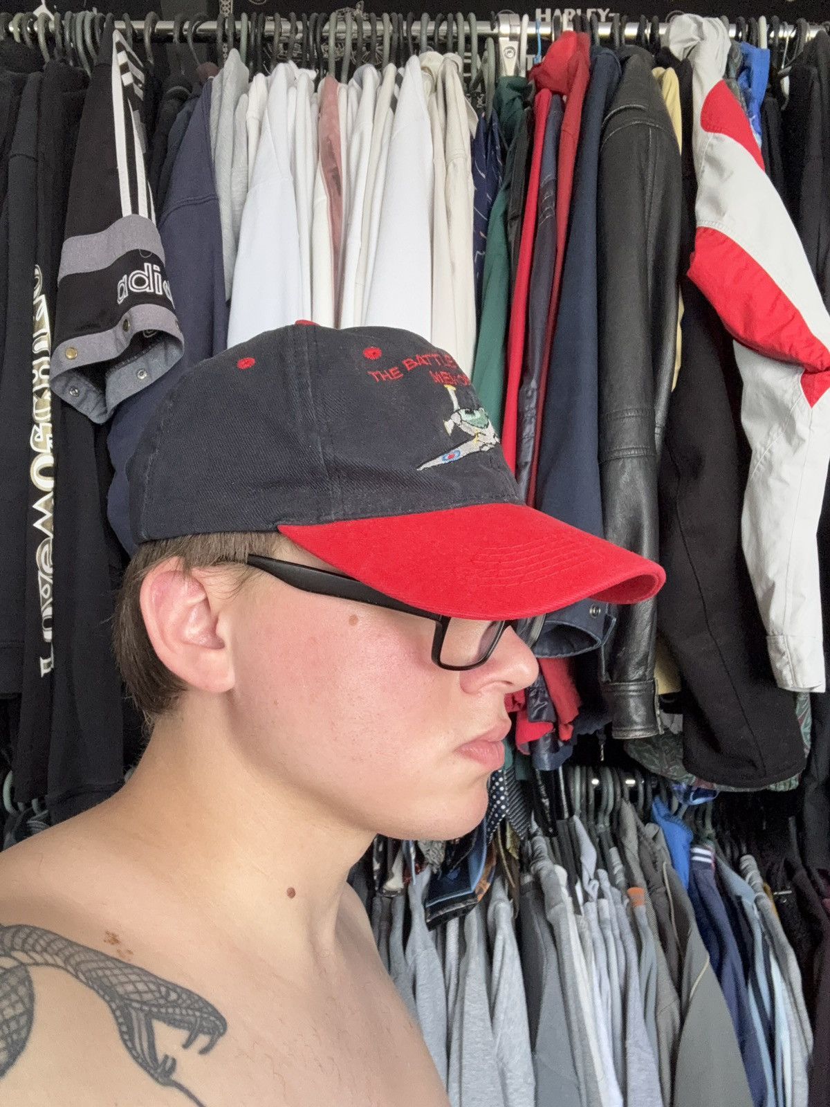 Other 90s Battle of Britain Memorial Cap Vintage WWII Plane Hat Size ONE SIZE - 10 Thumbnail