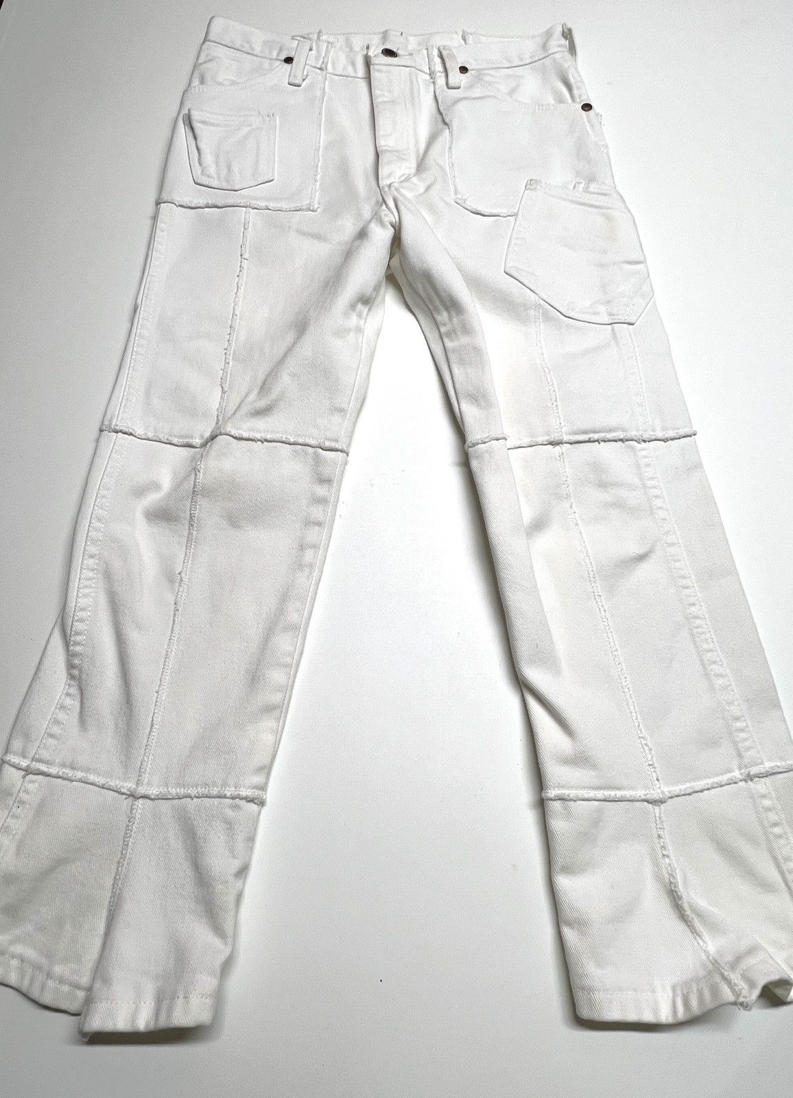 Takahiromiyashita The Soloist. Soloist the jean ‘white’ Size US 31 - 1 Thumbnail