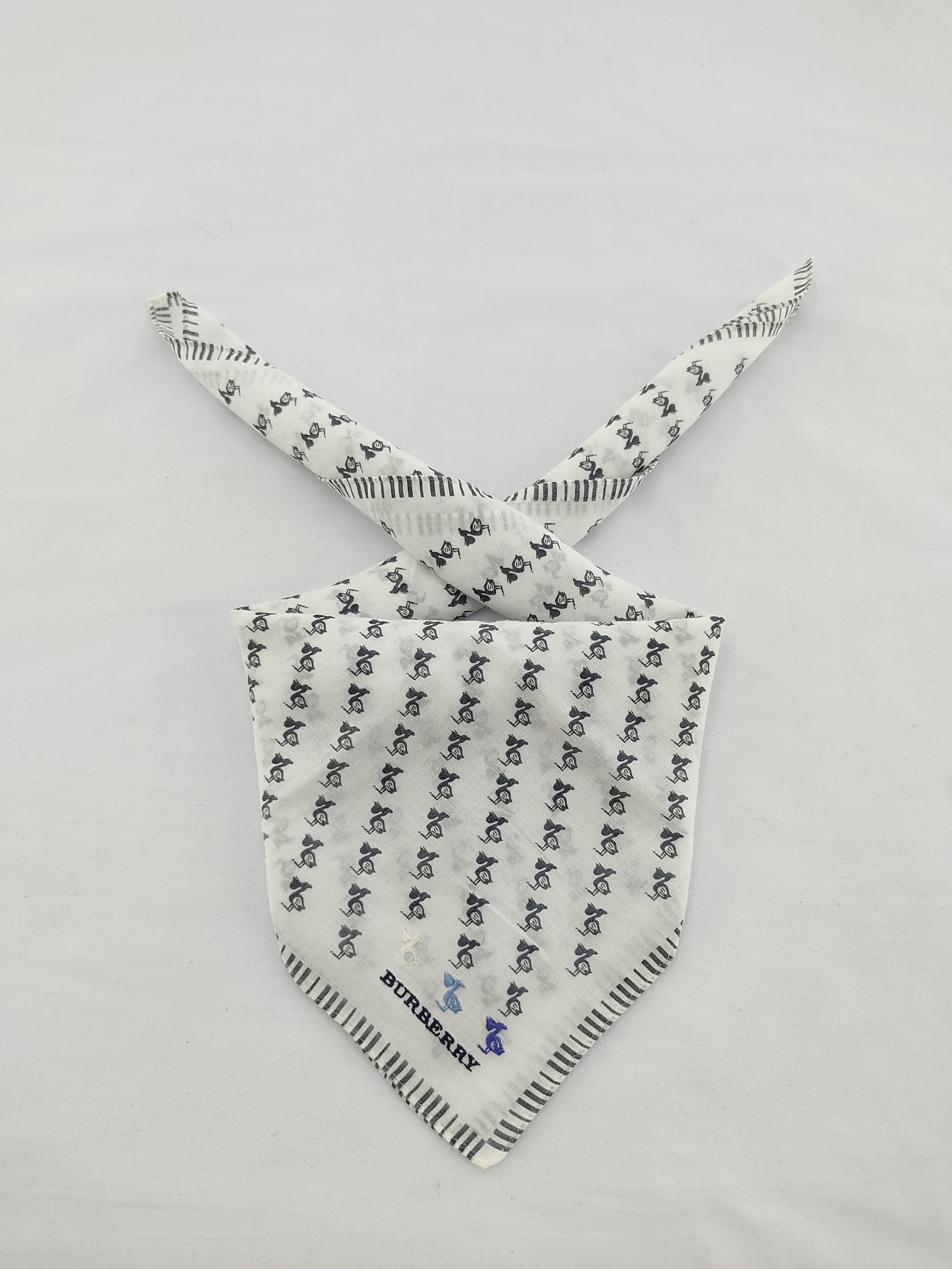 Burberry × Vintage Burberry Handkerchief / Neckwear / Bandana Size ONE SIZE - 1 Thumbnail