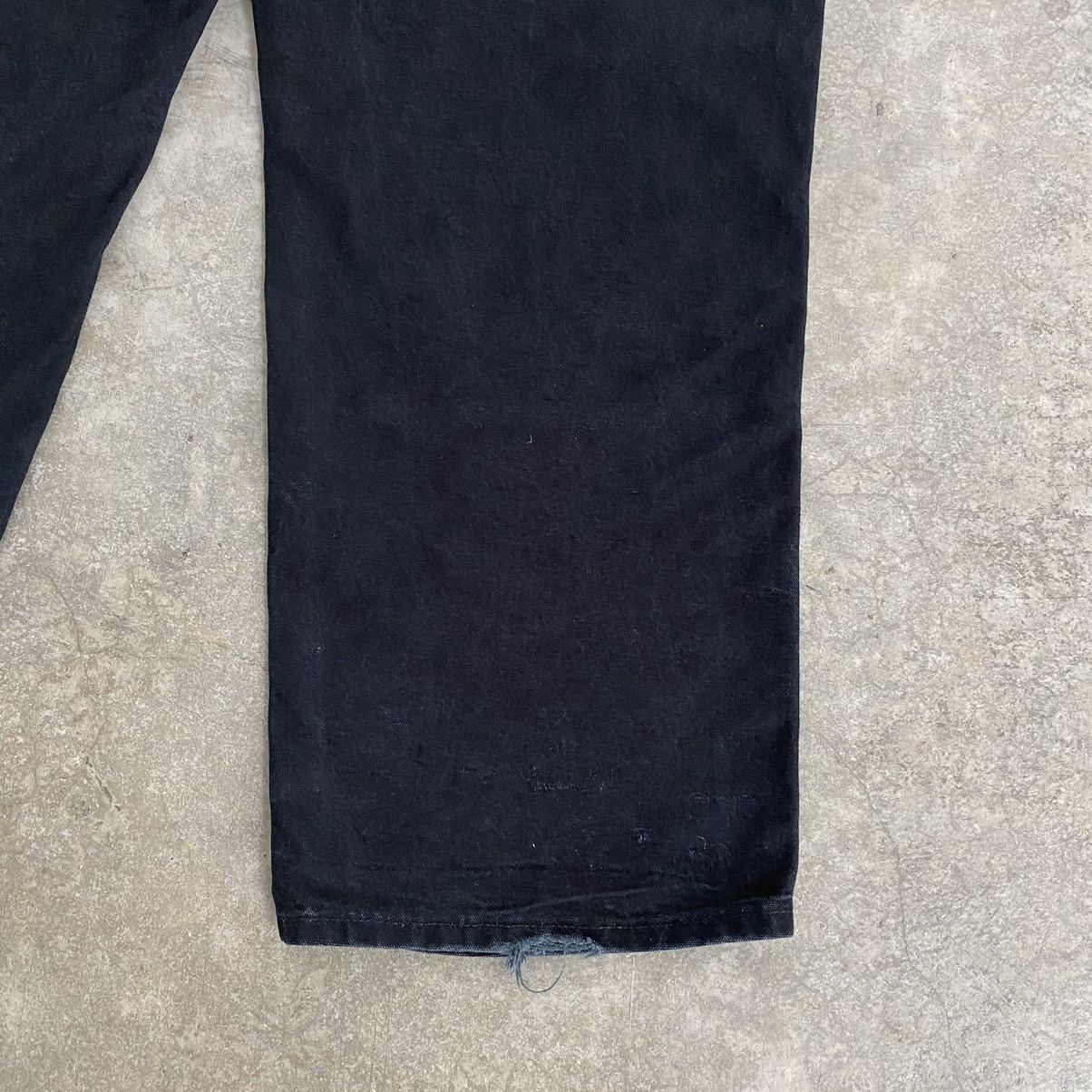 Carhartt Vintage Carhartt Double Knee Black Carpenter Work Pants Size US 41 - 19 Thumbnail