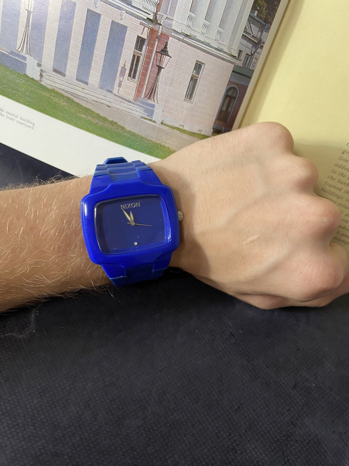 Jewelry Vintage Nixon Time Teller P Blue Watch Size ONE SIZE - 5 Thumbnail