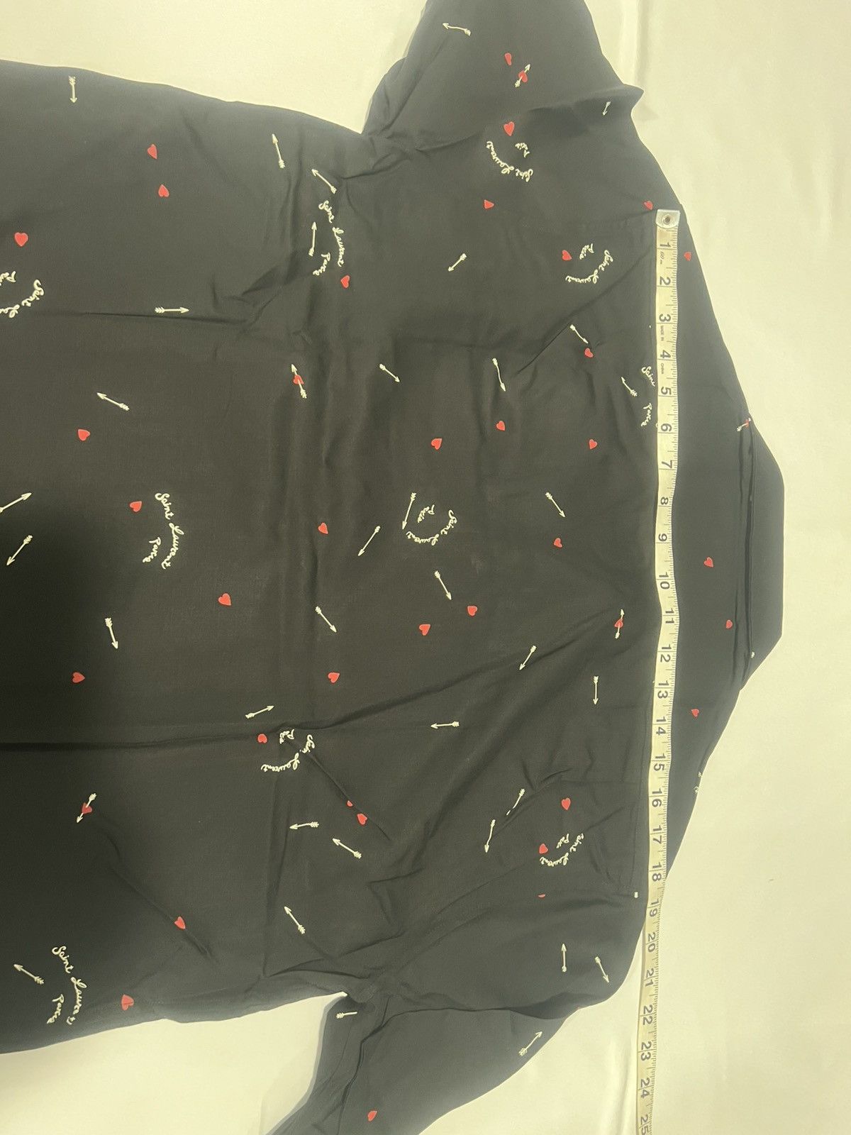 Saint Laurent Paris Saint Laurent men viscose short sleeve shirt.42/16.5. $890 Size US XL / EU 56 / 4 - 9 Thumbnail