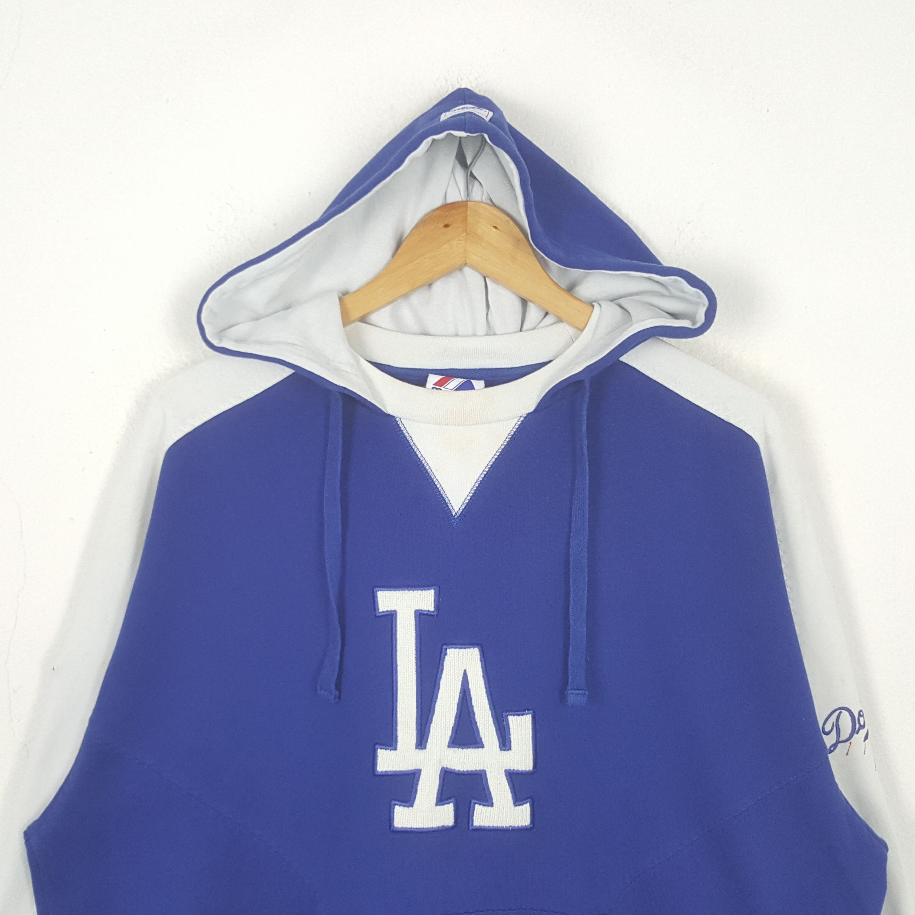 MLB Vintage Los Angeles Dodgers Baseball Team Hoodies C296N27 Size US XL / EU 56 / 4 - 2 Thumbnail