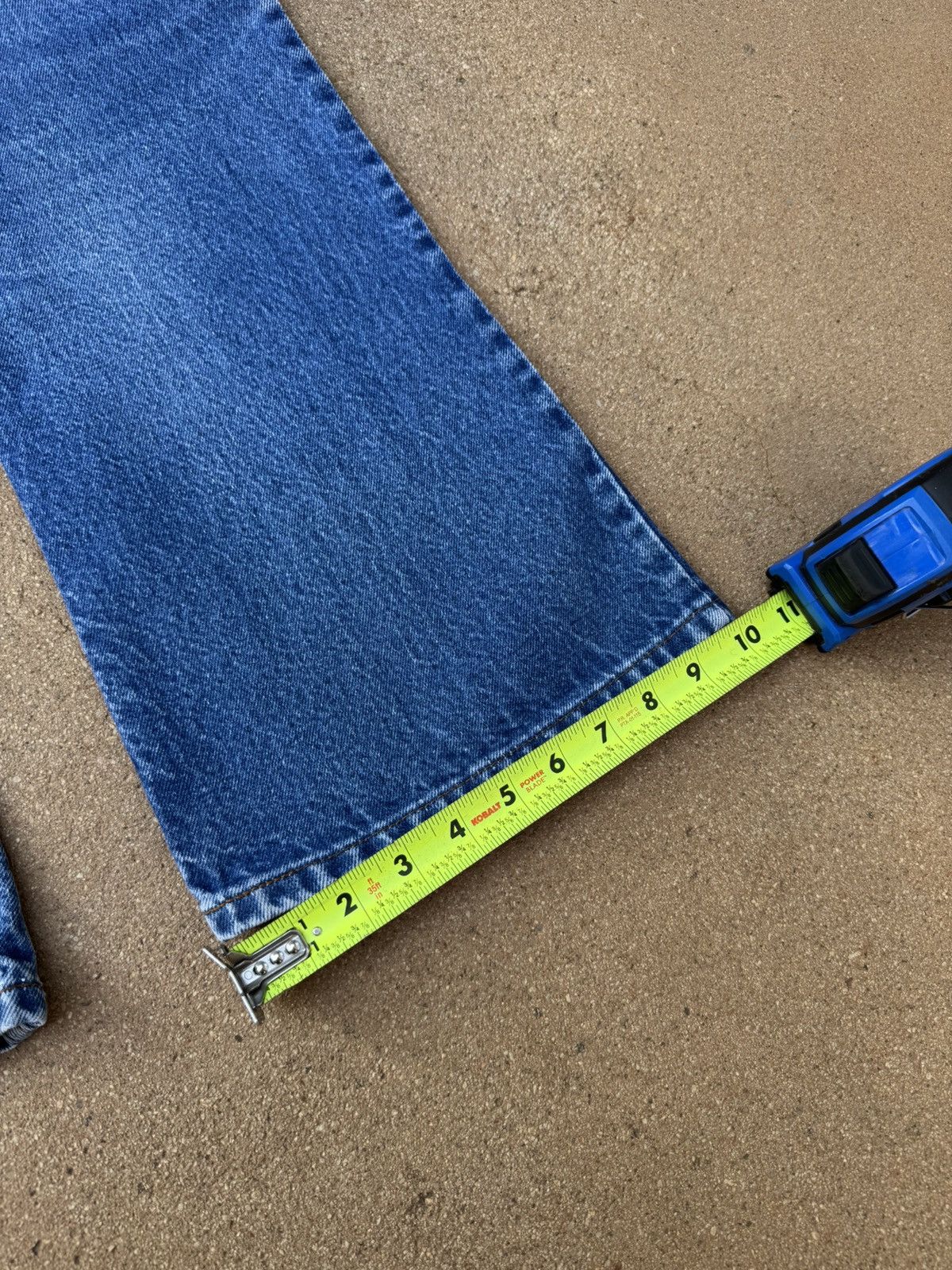 Levi's Vtg 80’s Levi’s 646 Orange Tab Bellbottom Flare Jeans 34x28 Size US 34 / EU 50 - 11 Thumbnail