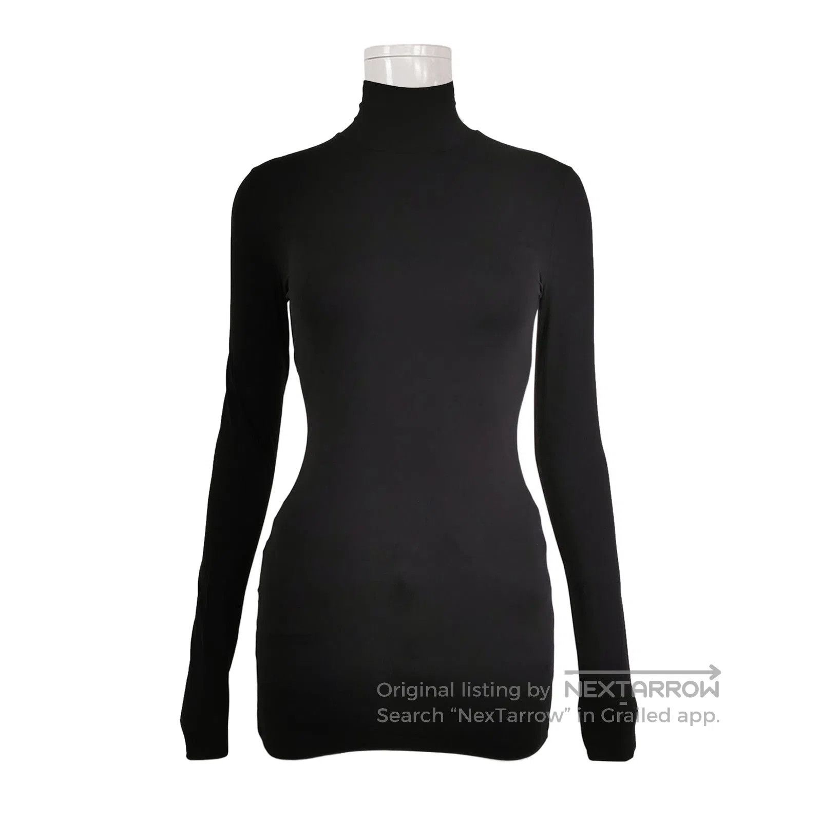 Prada Prada Black Turtleneck Long Sleeve Top Size 38 . Size S / US 4 / IT 40 - 1 Thumbnail