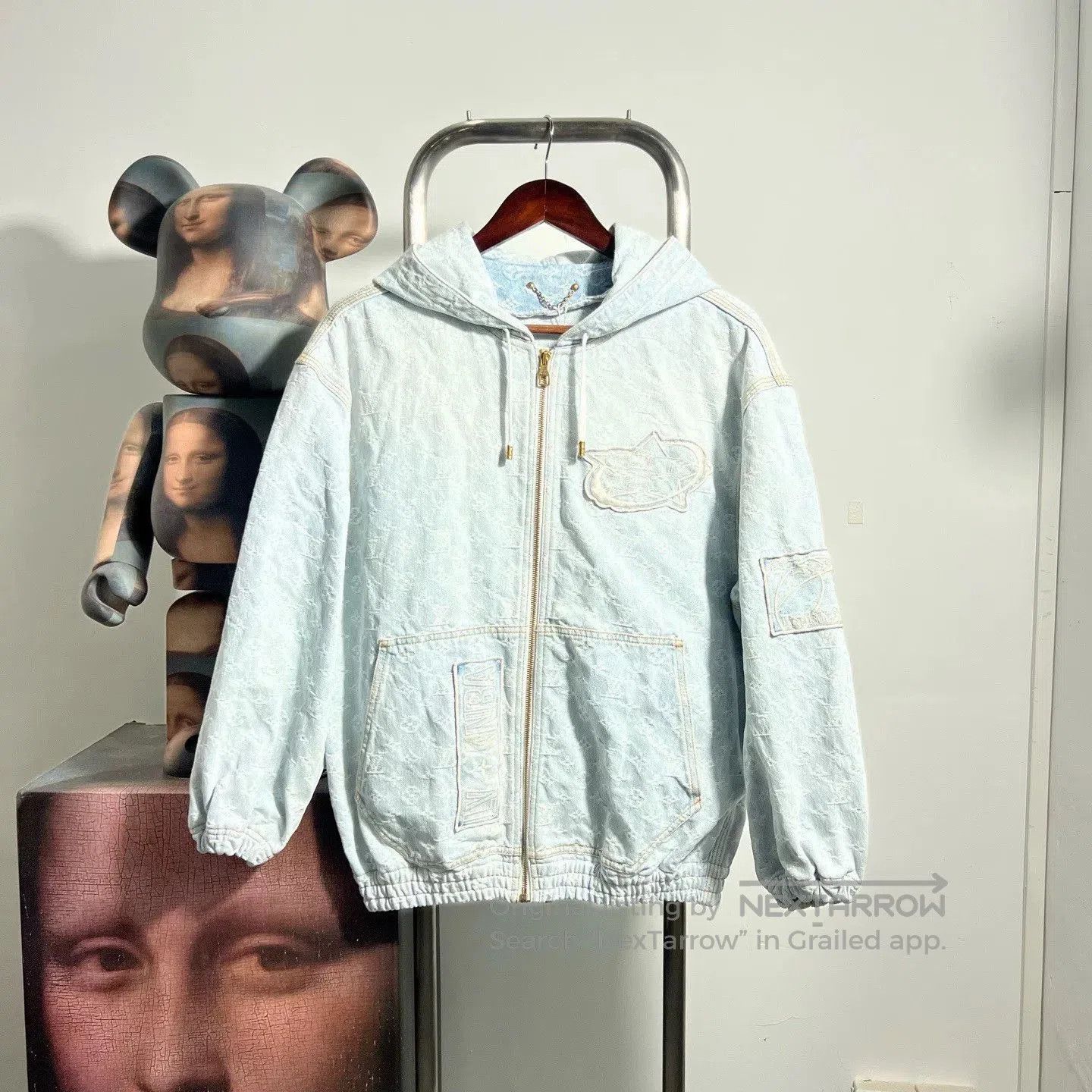 Louis Vuitton Louis Vuitton NBA Denim Jacket R2107. Size US XL / EU 56 / 4 - 1 Thumbnail