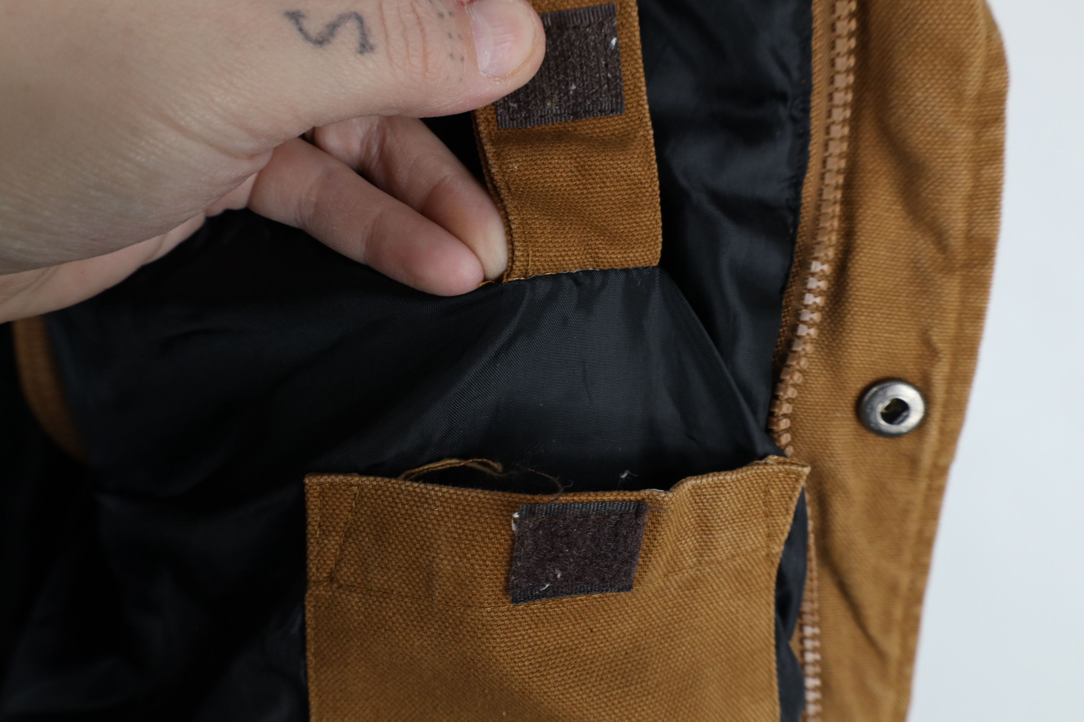 Vintage Vintage 90s Streetwear Convertible Canvas Vest Jacket Size US L / EU 52-54 / 3 - 13 Thumbnail