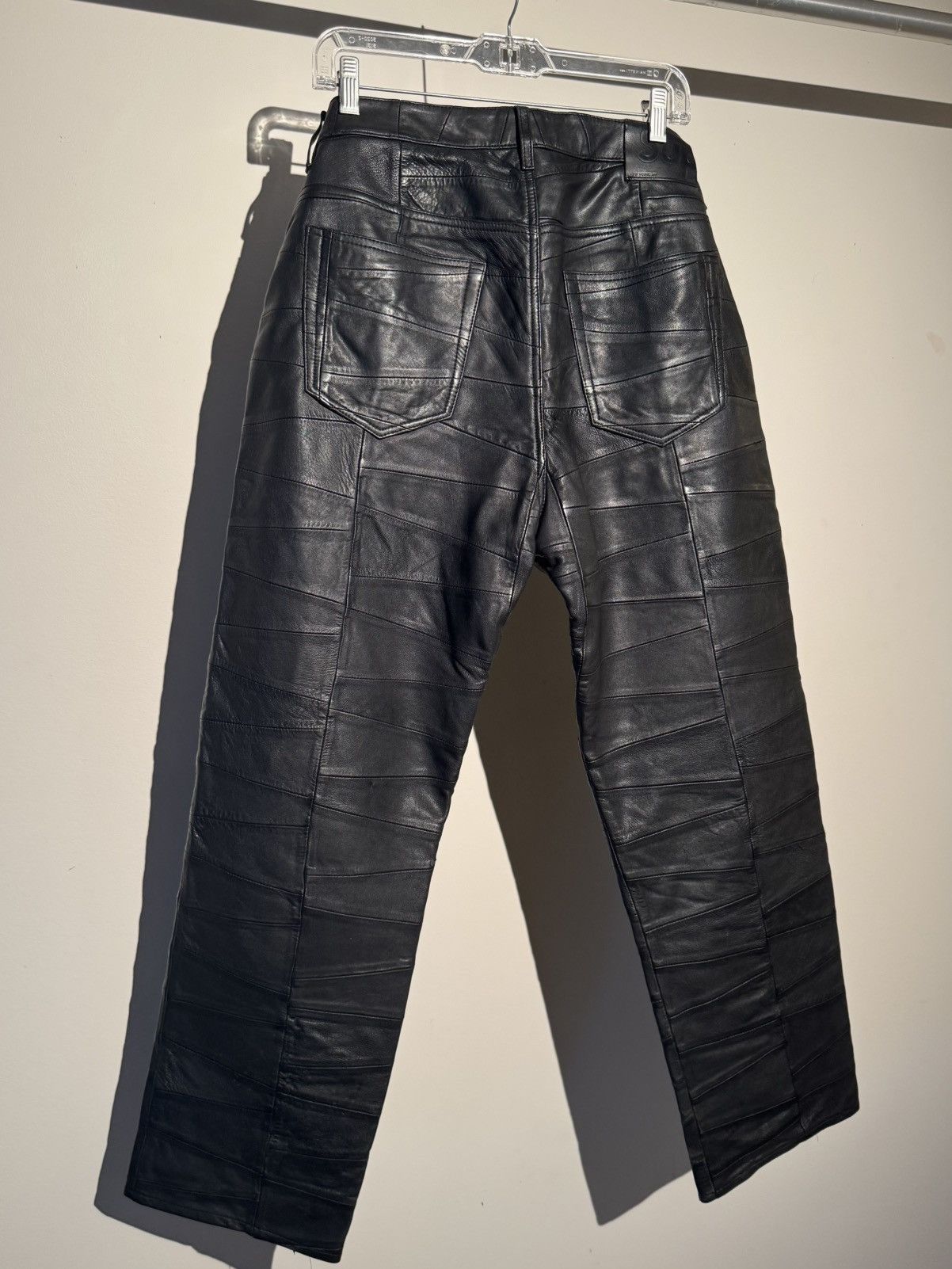 Supreme Patchwork Leather Pants