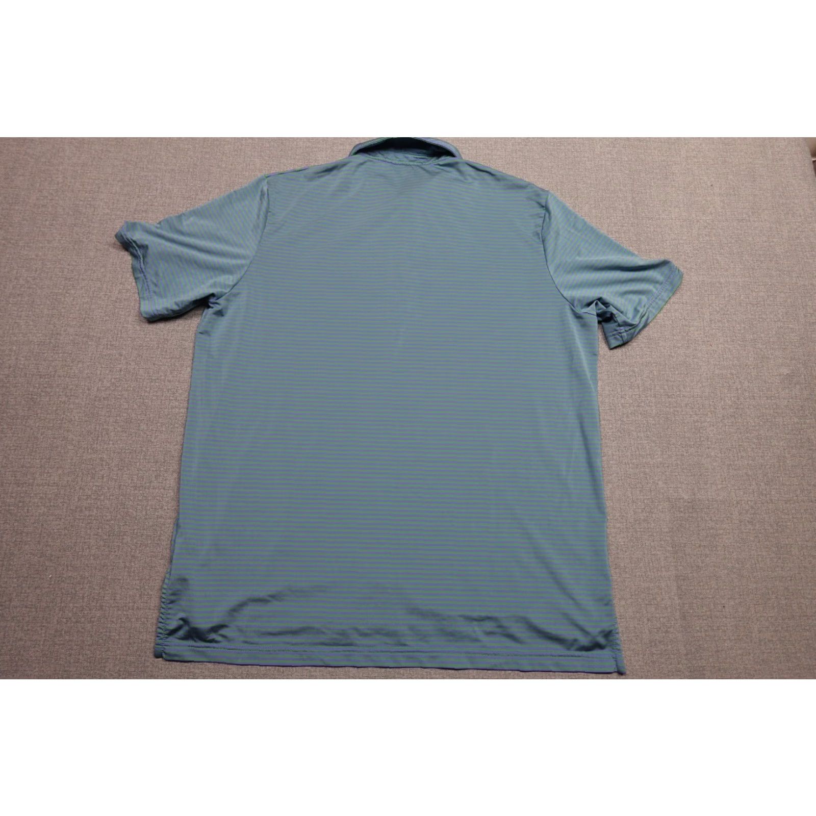 Vintage RLX Polo Mens XL Blue Striped Wicking Performance Stretch Athletic Lightweight Polo Ralph Lauren Golf Shirt Mens XL Blue Size US XL / EU 56 / 4 - 5 Thumbnail
