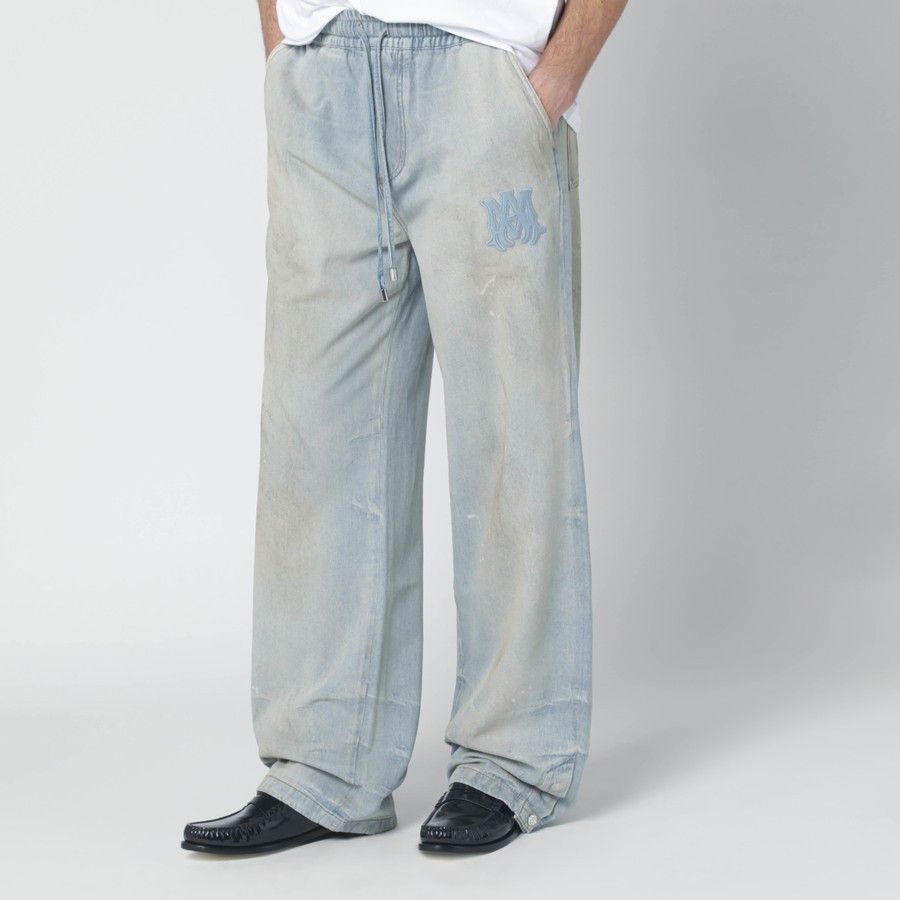 o1d2blof0226 Baggy Jeans in Light Blue
