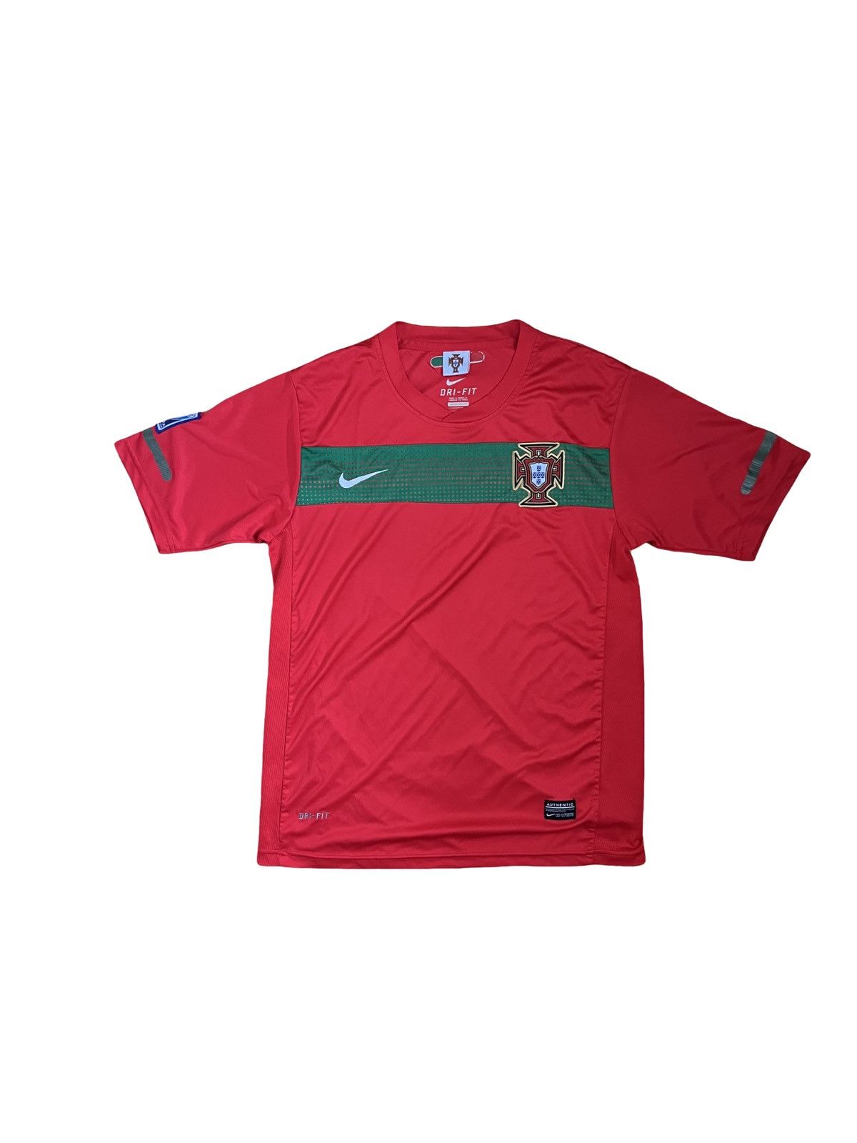 Nike Nike Portugal Footbal Soccer Jersey Home 2010 World Cup Red Size US M / EU 48-50 / 2 - 1 Thumbnail