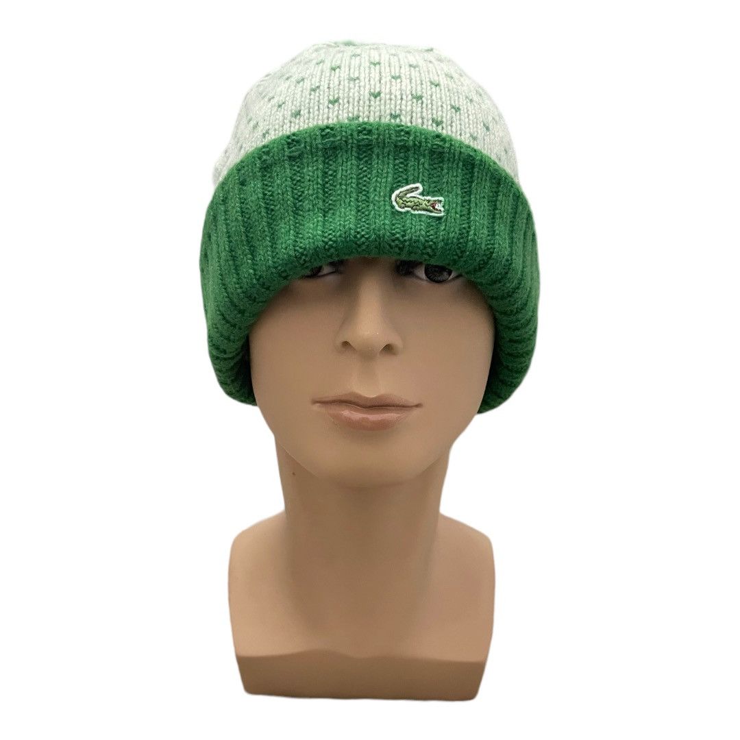 Lacoste Vintage Lacoste Beanie Hats Size ONE SIZE - 1 Thumbnail