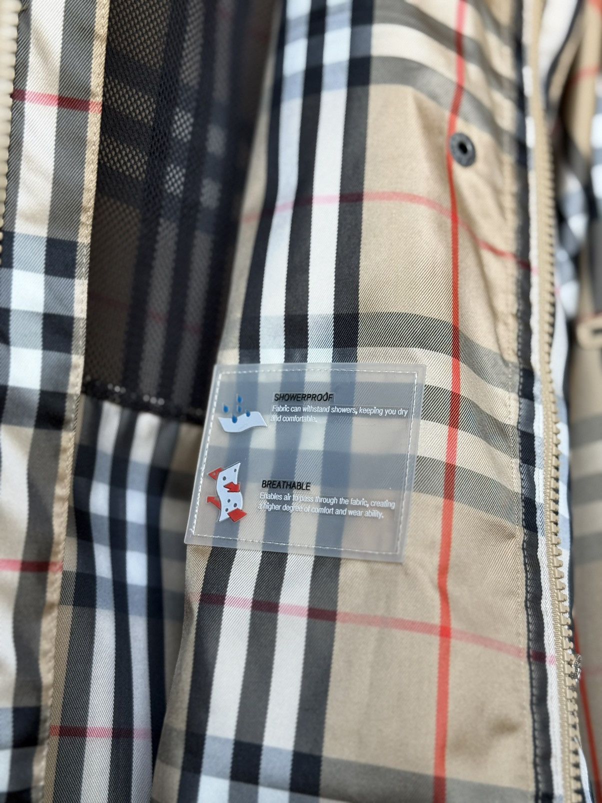 Burberry Burberry Golf Nova Check Light Jacket Polyester Size US XL / EU 56 / 4 - 12 Thumbnail